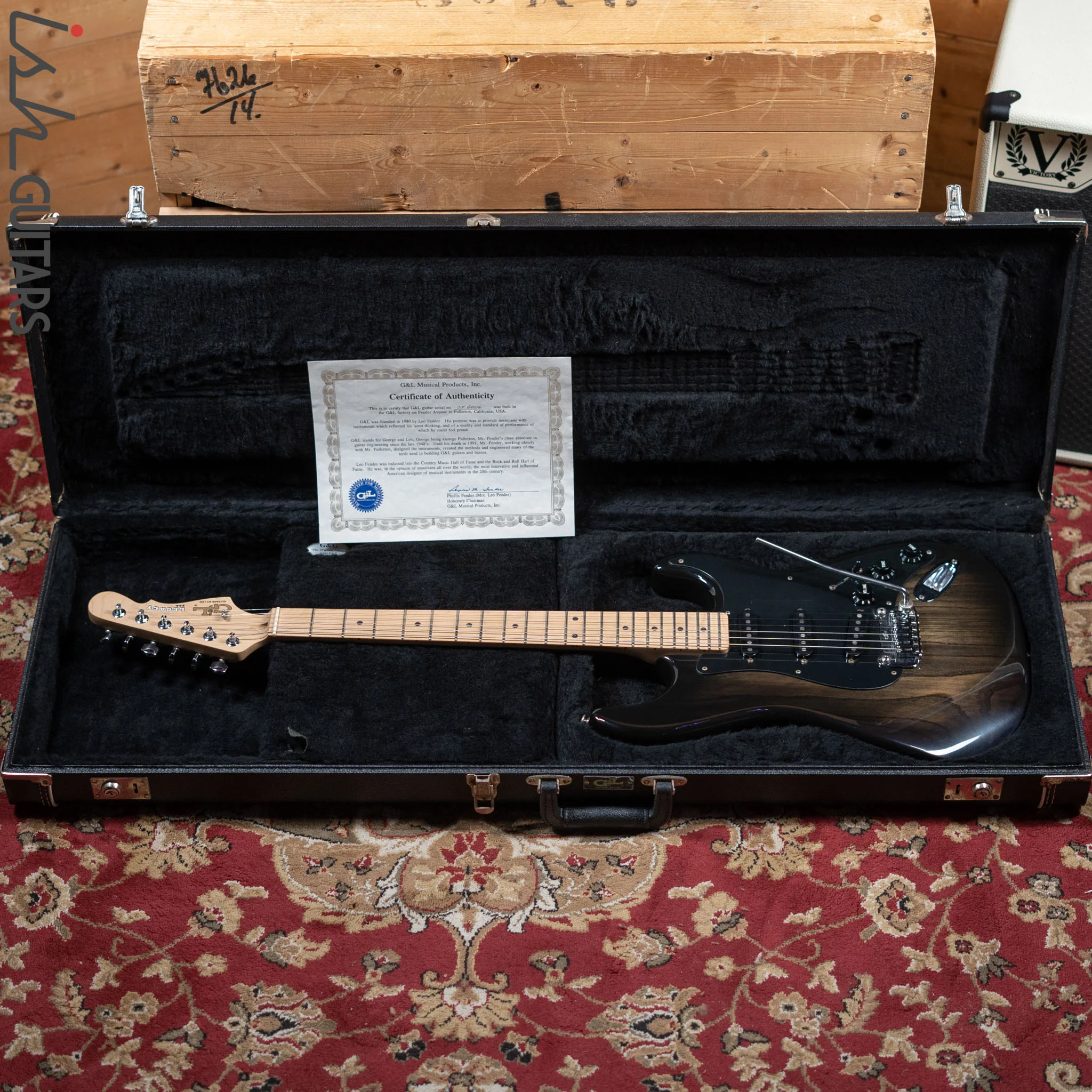 2000s G&L Legacy USA Blackburst - Image 16