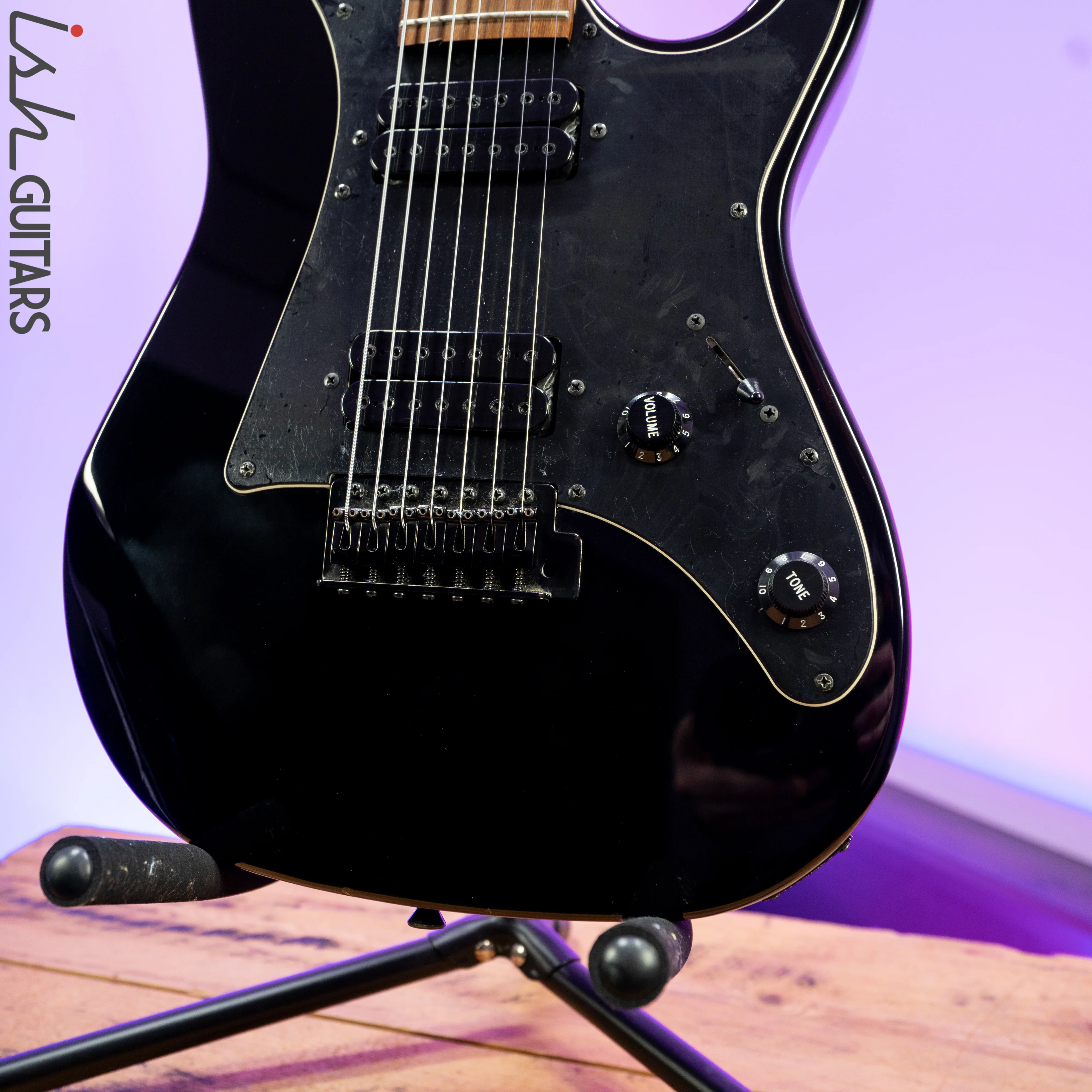 2000s Ibanez GIO 7 String Black - Image 4