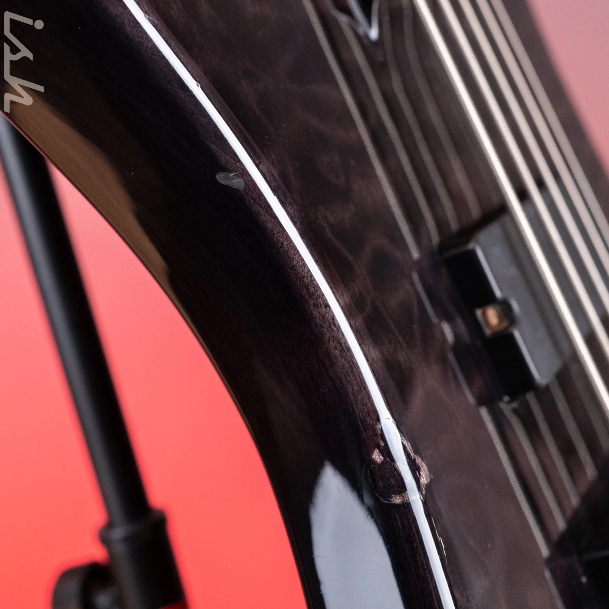 2000s Spector Rex Brown Signature 5 String Trans Black - Image 5