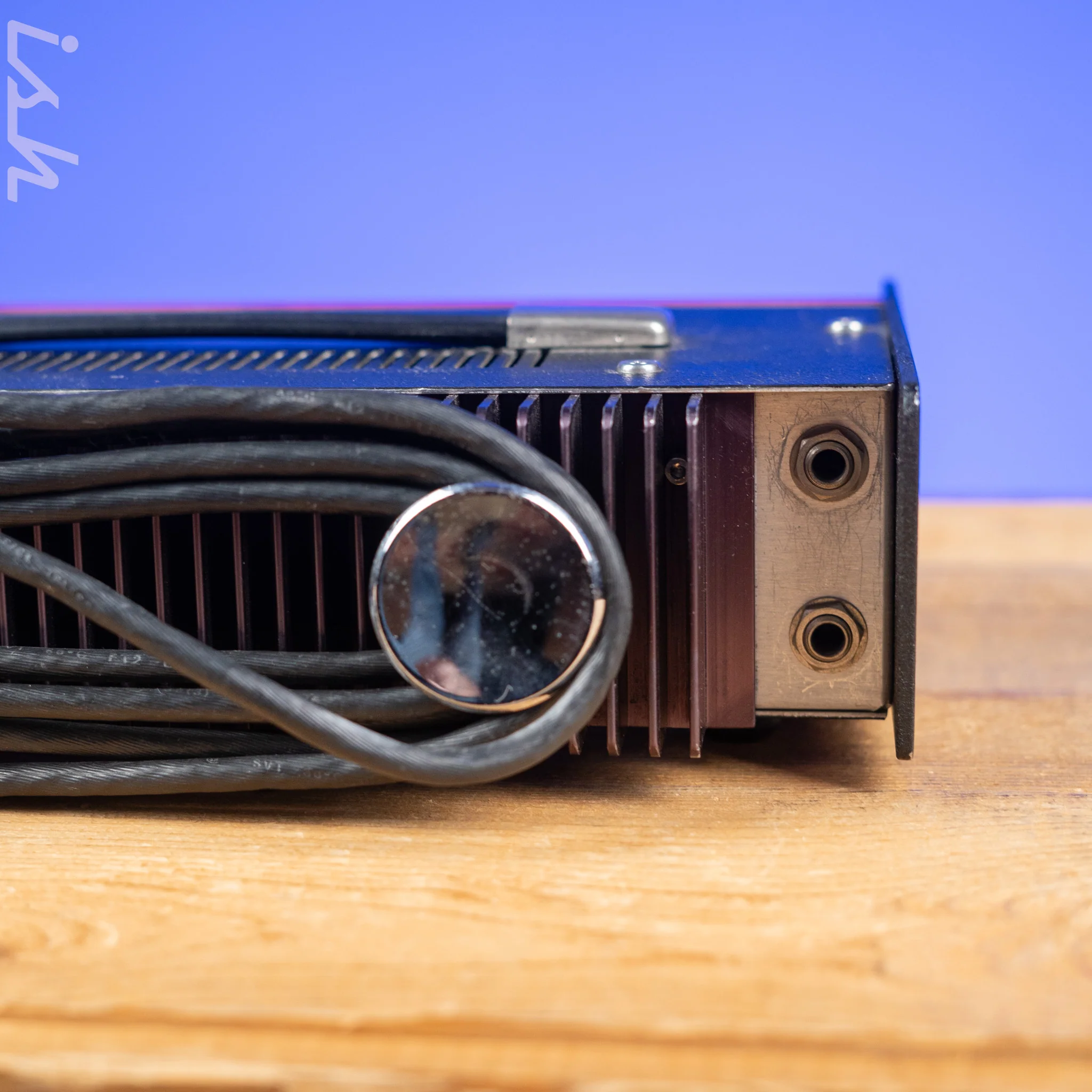2000s Walter Woods Electracoustic Ultra Hi-Power 1200w Bass Amplifier (Blue Light) - Image 5