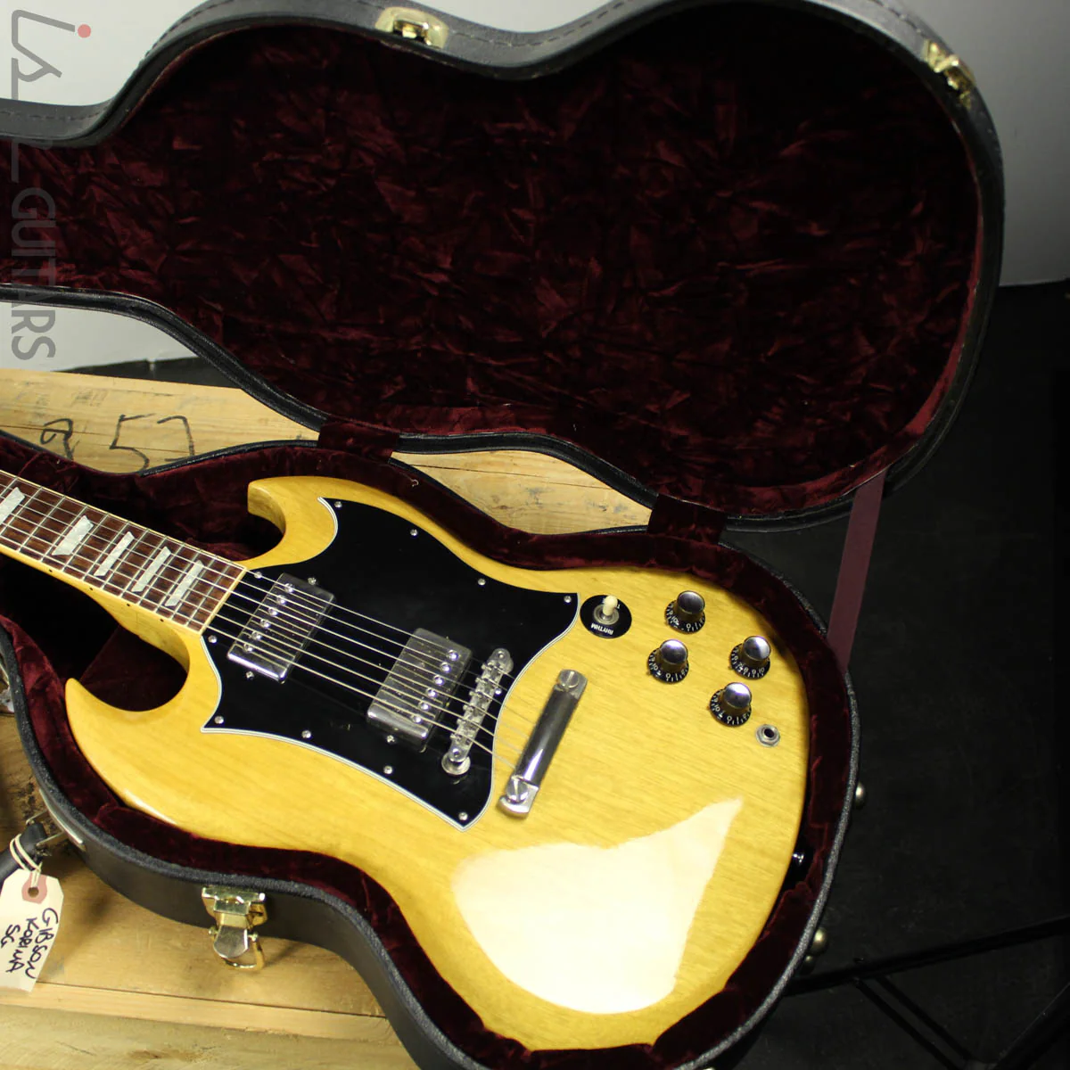 2001 Gibson Custom Shop Korina SG - Image 21
