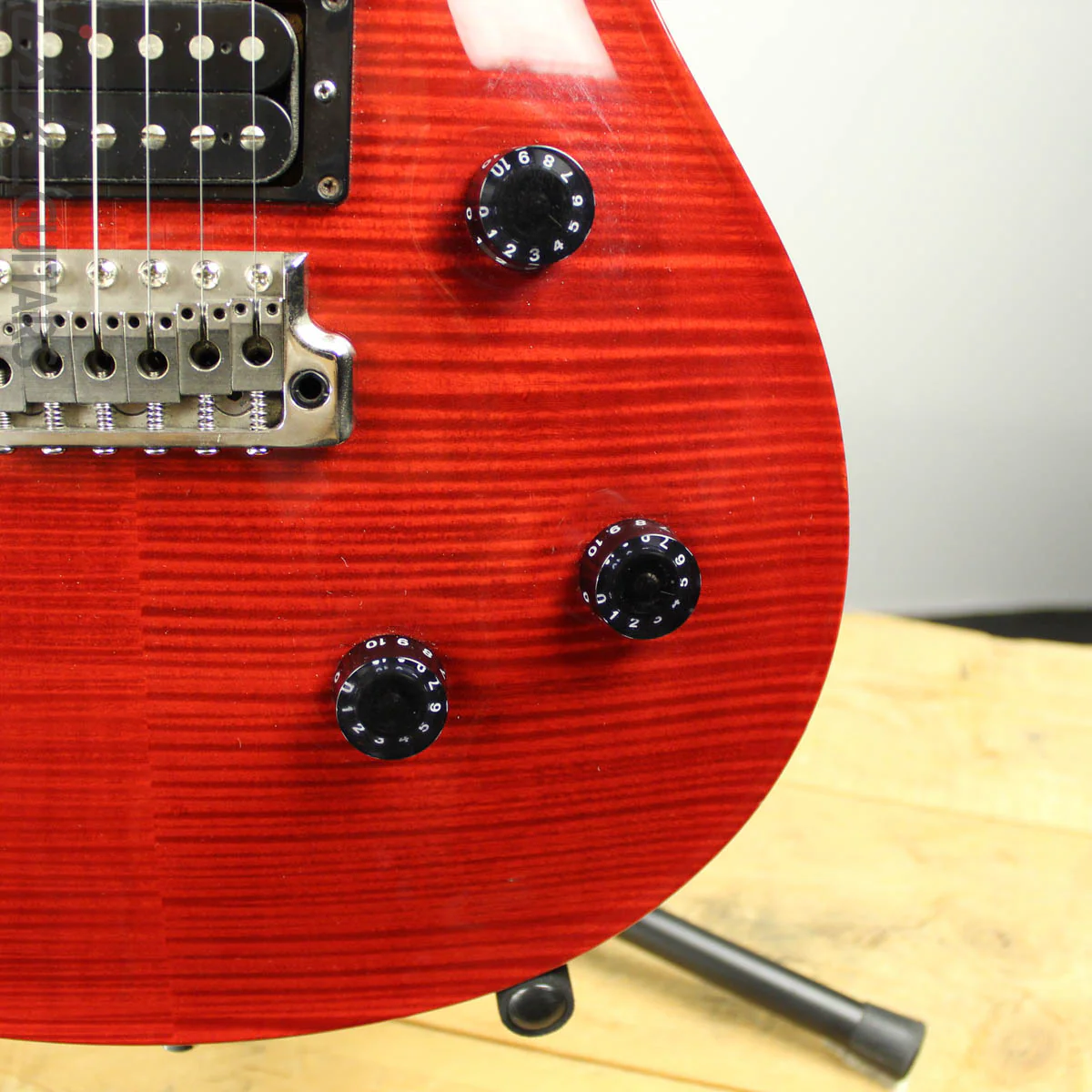 2001 Paul Reed Smith PRS Custom 24 10 Top Scarlet Red - Image 3