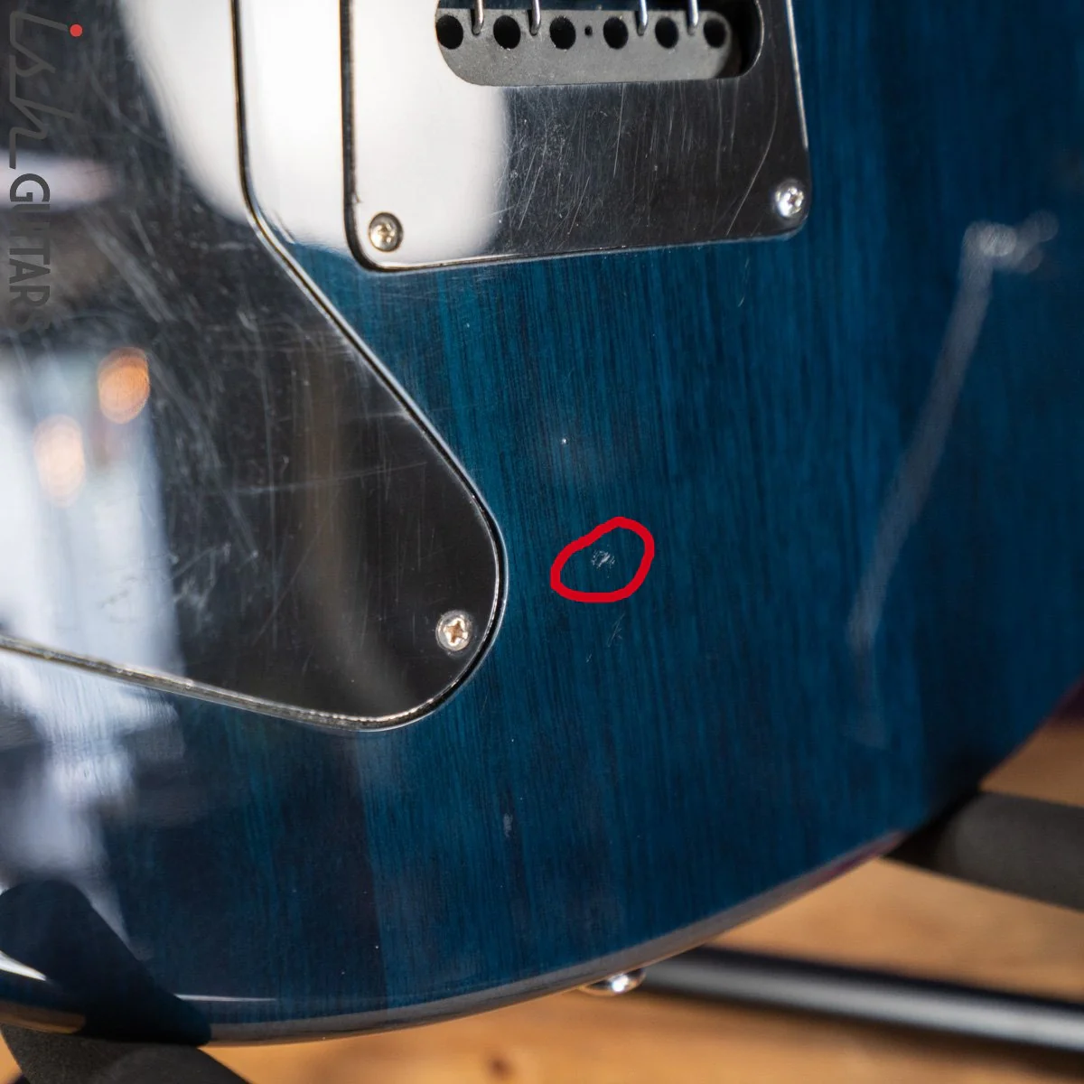 2001 PRS Santana SE Blue - Image 17