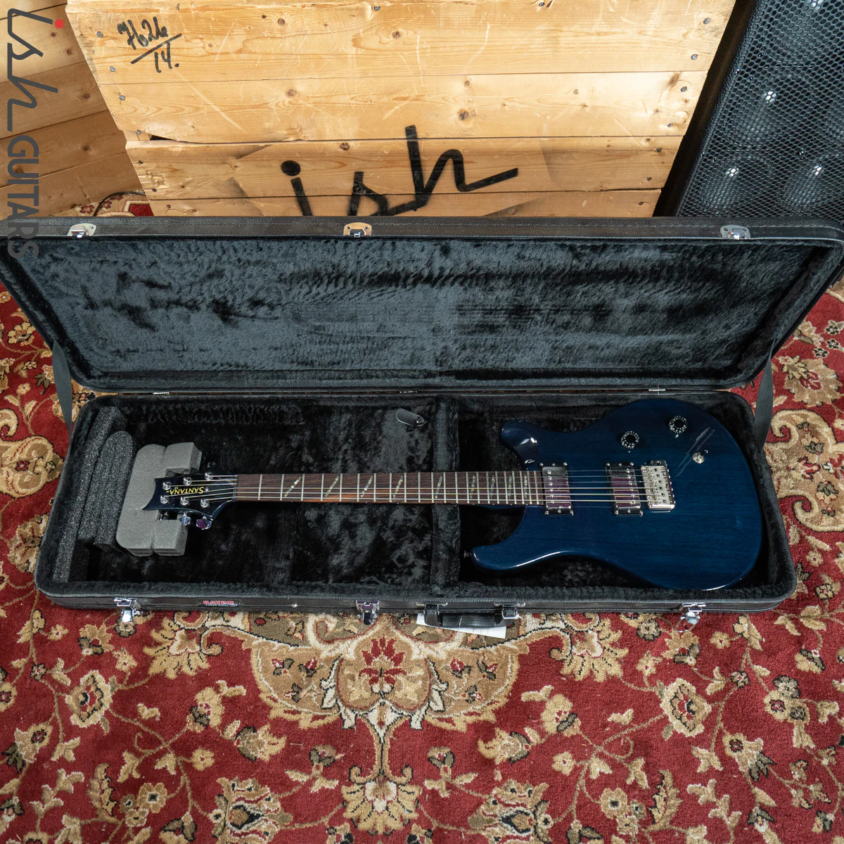 2001 PRS Santana SE Blue - Image 19
