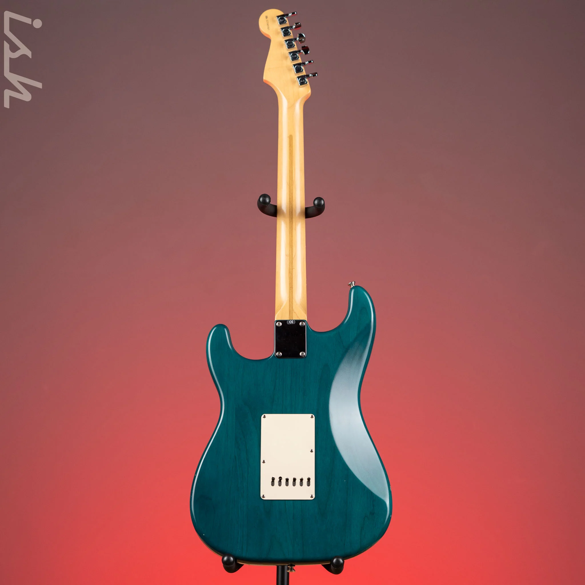 2002 Fender Highway One Stratocaster Transparent Satin Blue - Image 11