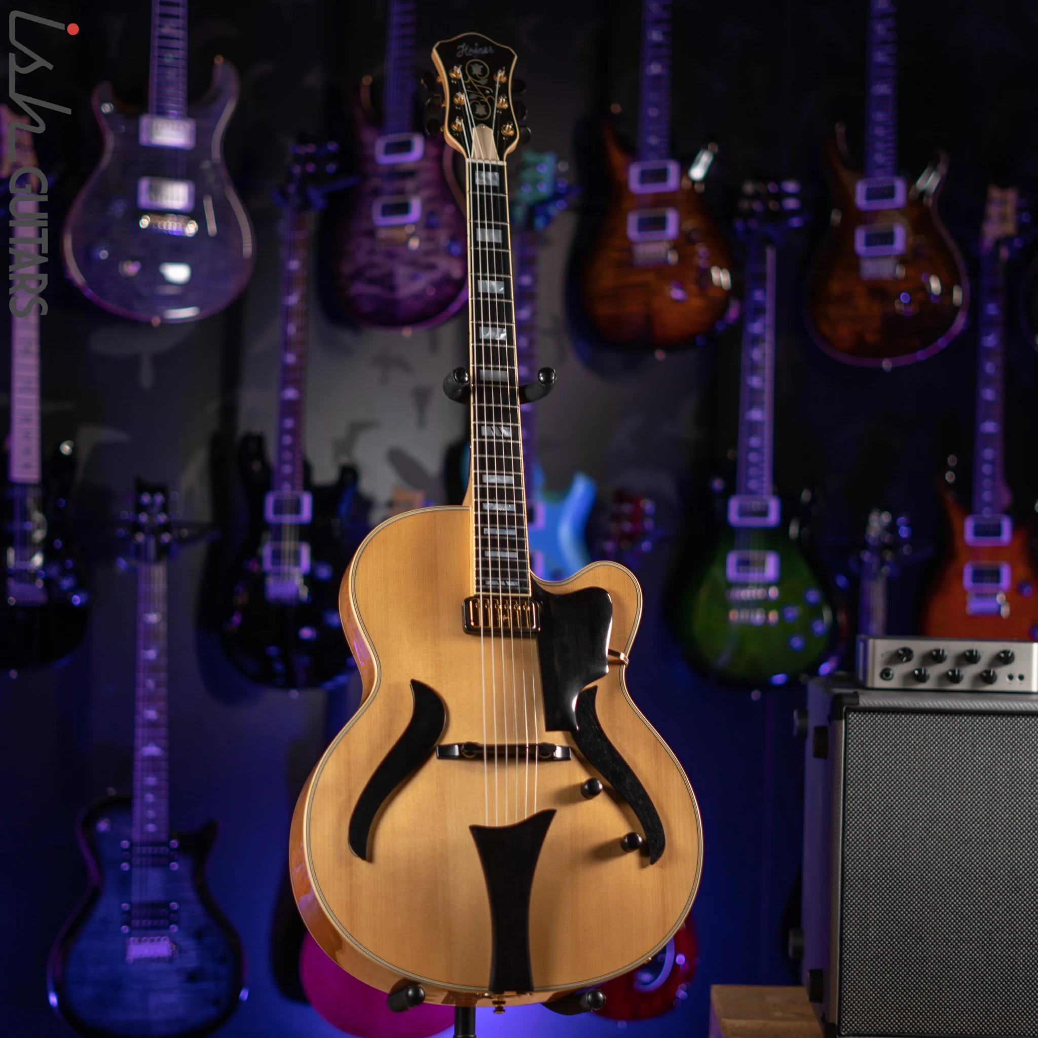 2002 Hofner Jazzica Custom Natural - Image 2