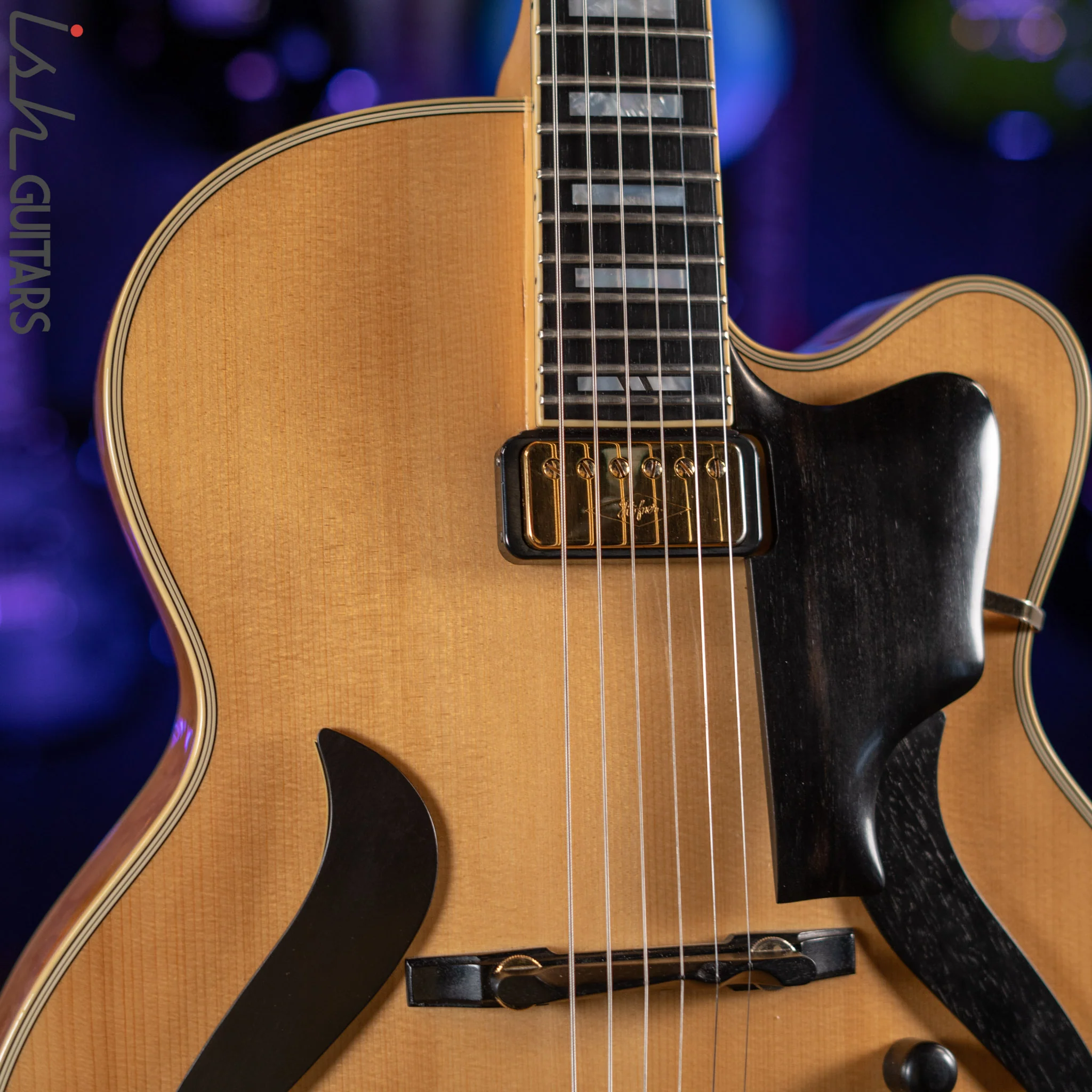 2002 Hofner Jazzica Custom Natural - Image 3