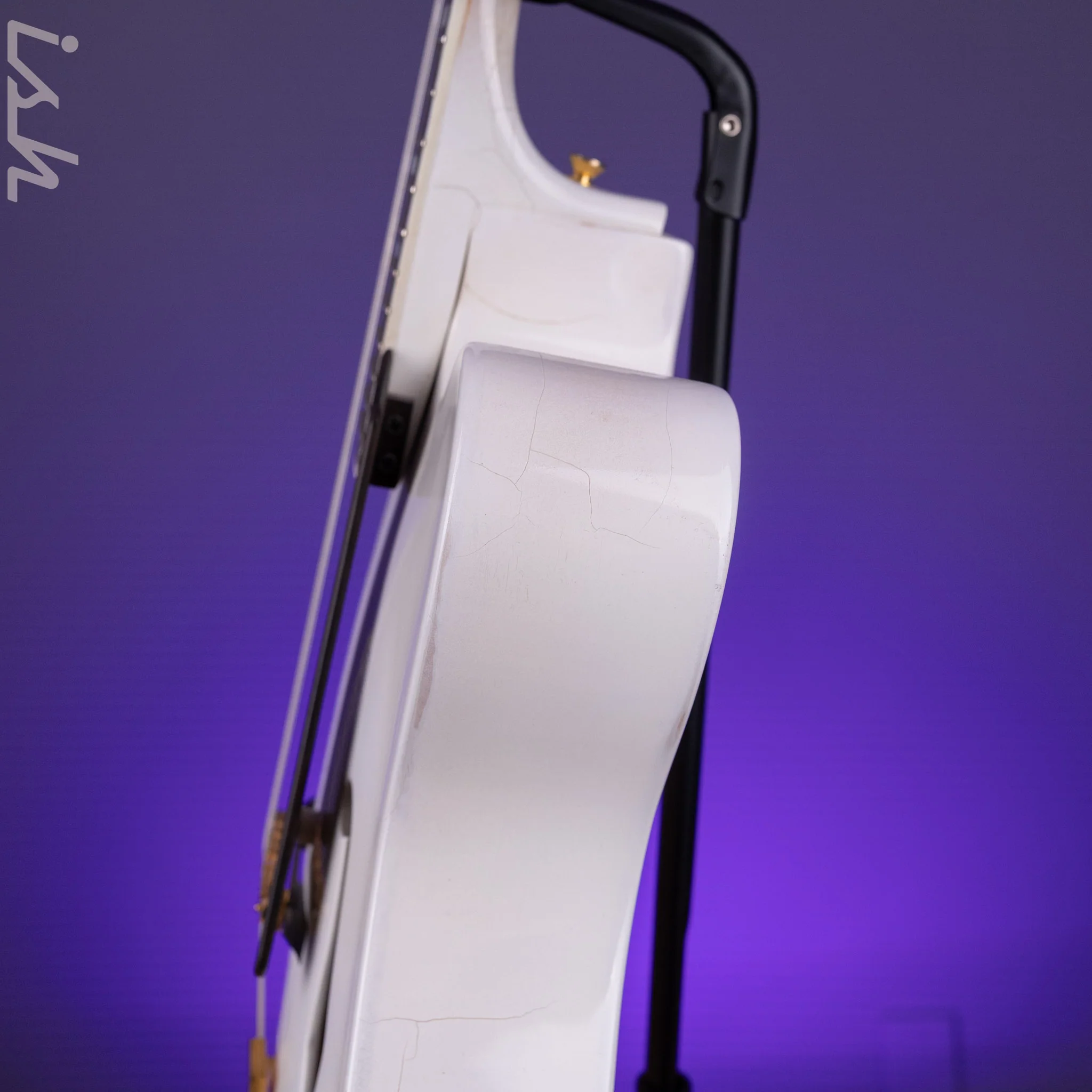 2002 Insalaco Archtop White - Image 10