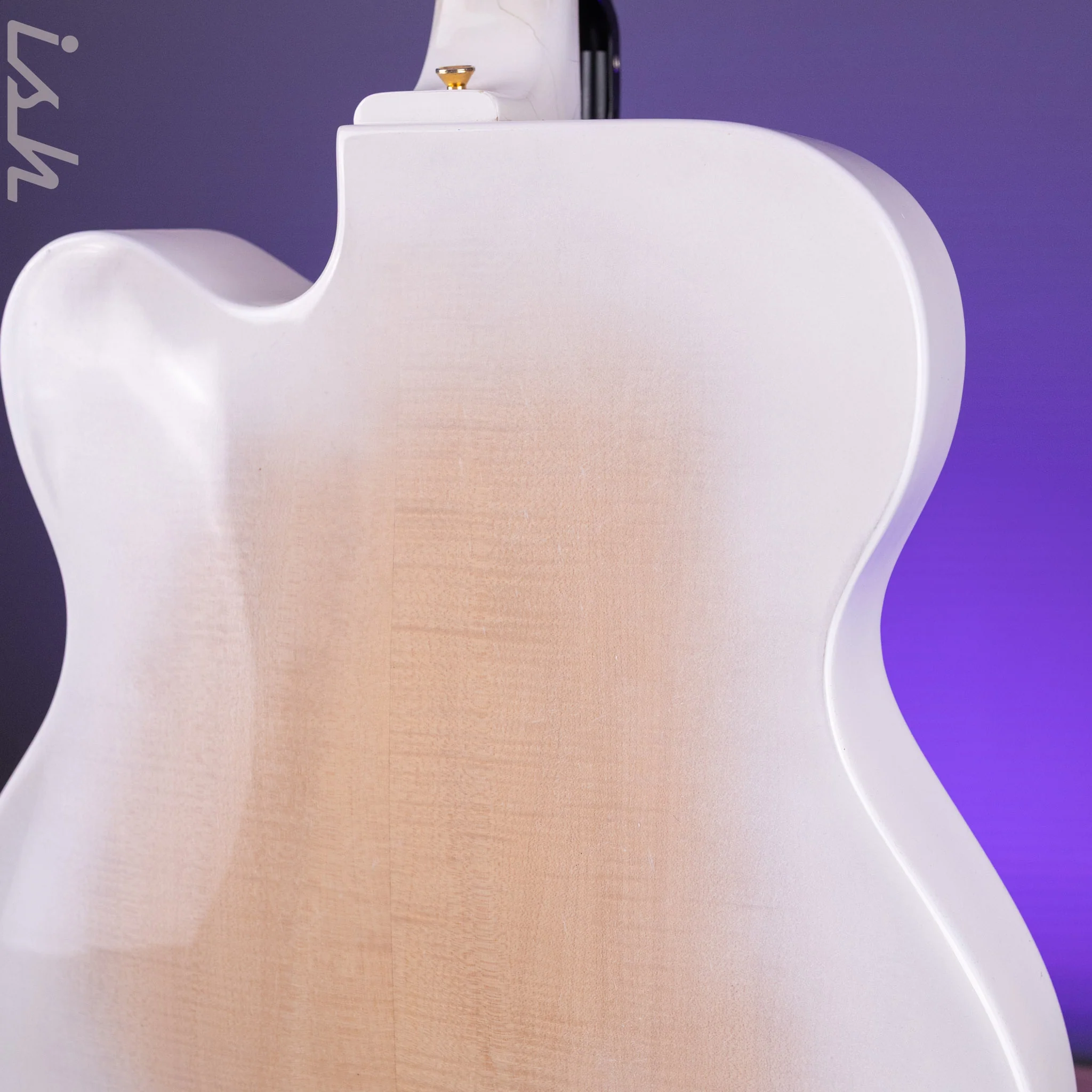 2002 Insalaco Archtop White - Image 18