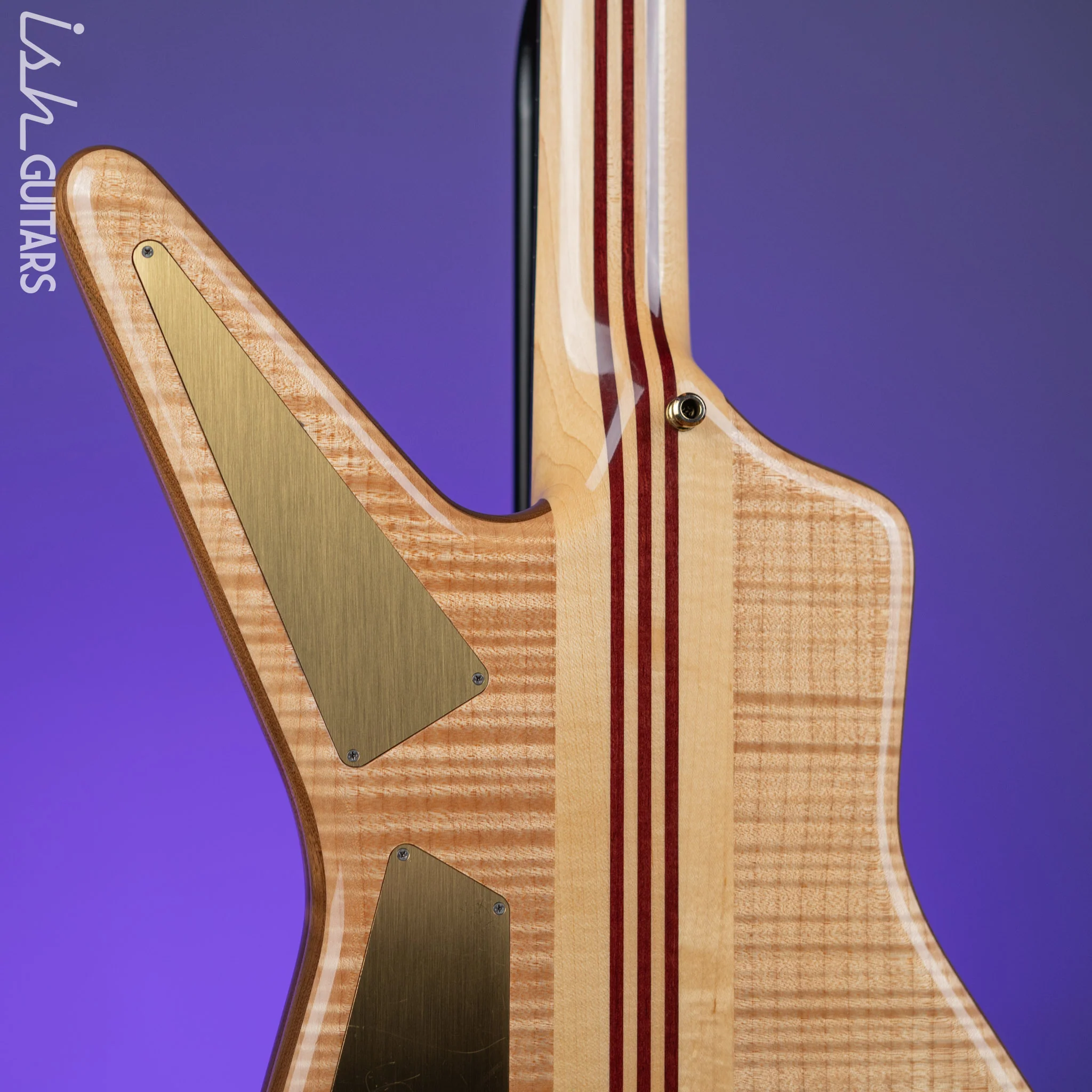 2003 Alembic Spyder John Entwistle 4-String Bass #7/50 Natural - Image 10