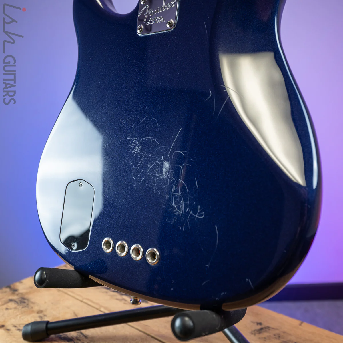 2003 Fender Stu Hamm Urge II Metallic Blue - Image 12