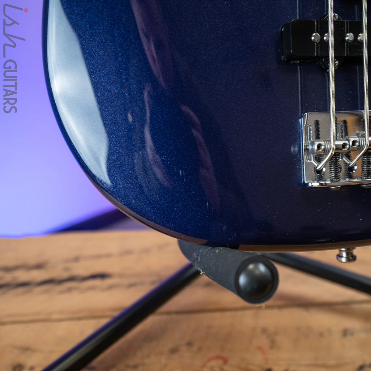 2003 Fender Stu Hamm Urge II Metallic Blue - Image 14
