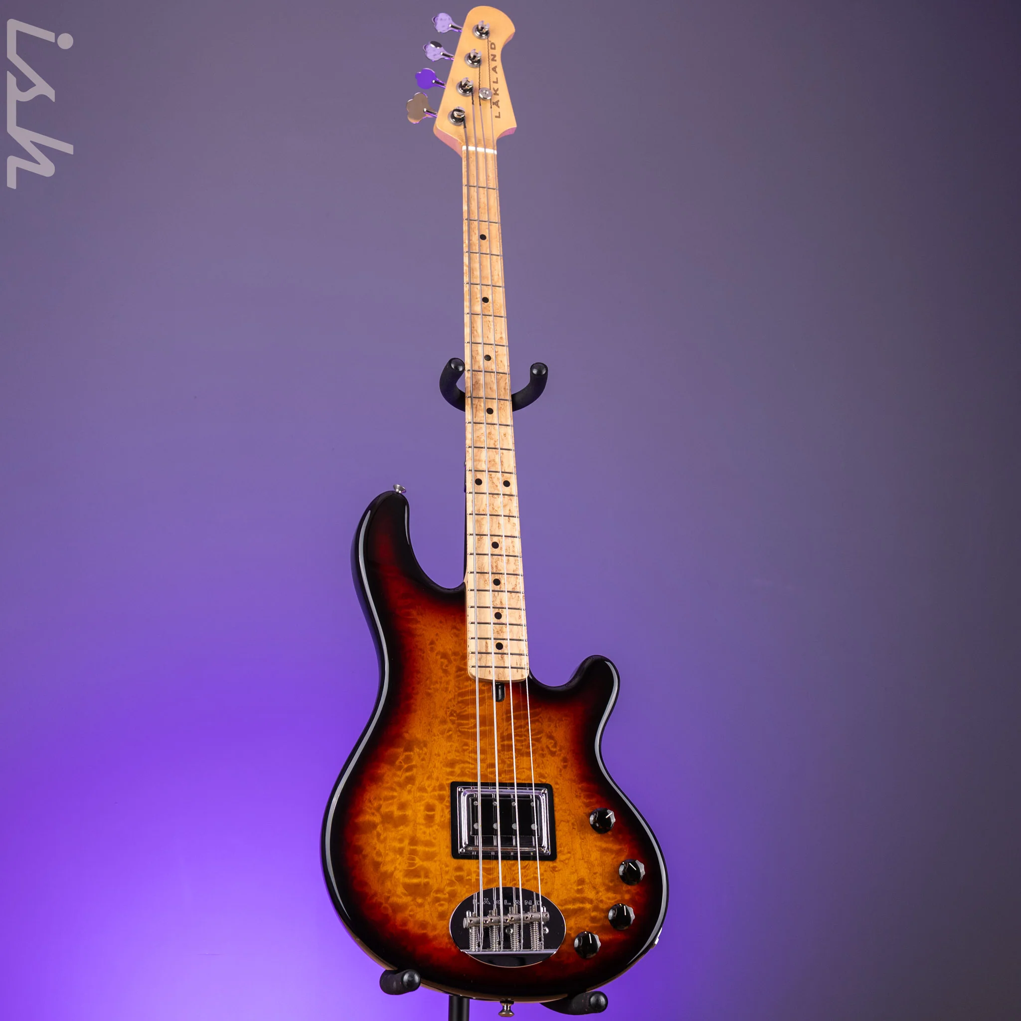 2003 Lakland 44-76 Sunburst Darkstar Pickup Darkglass Preamp - Image 2