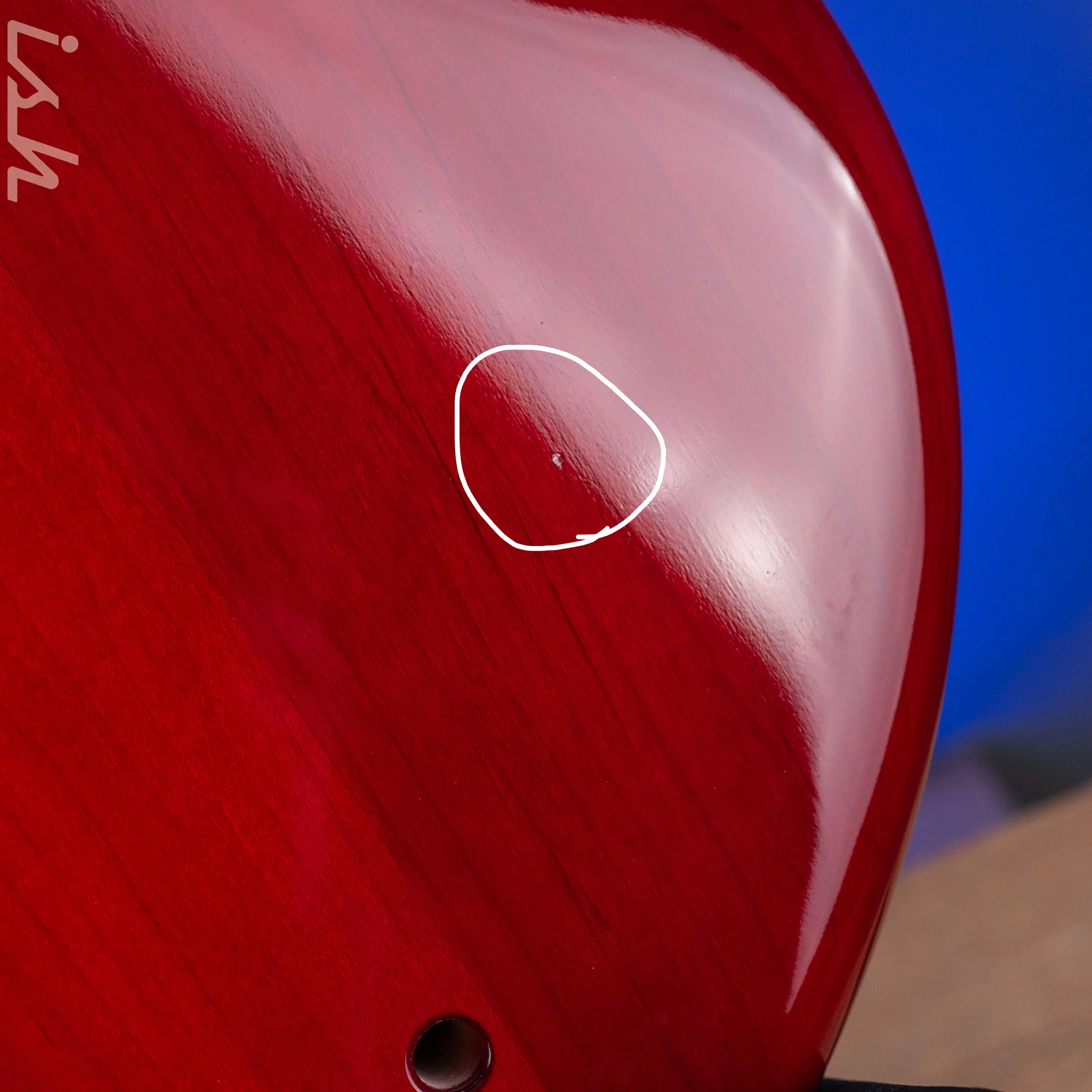 2004 F Bass BNF5 Fretless Transparent Red - Image 19
