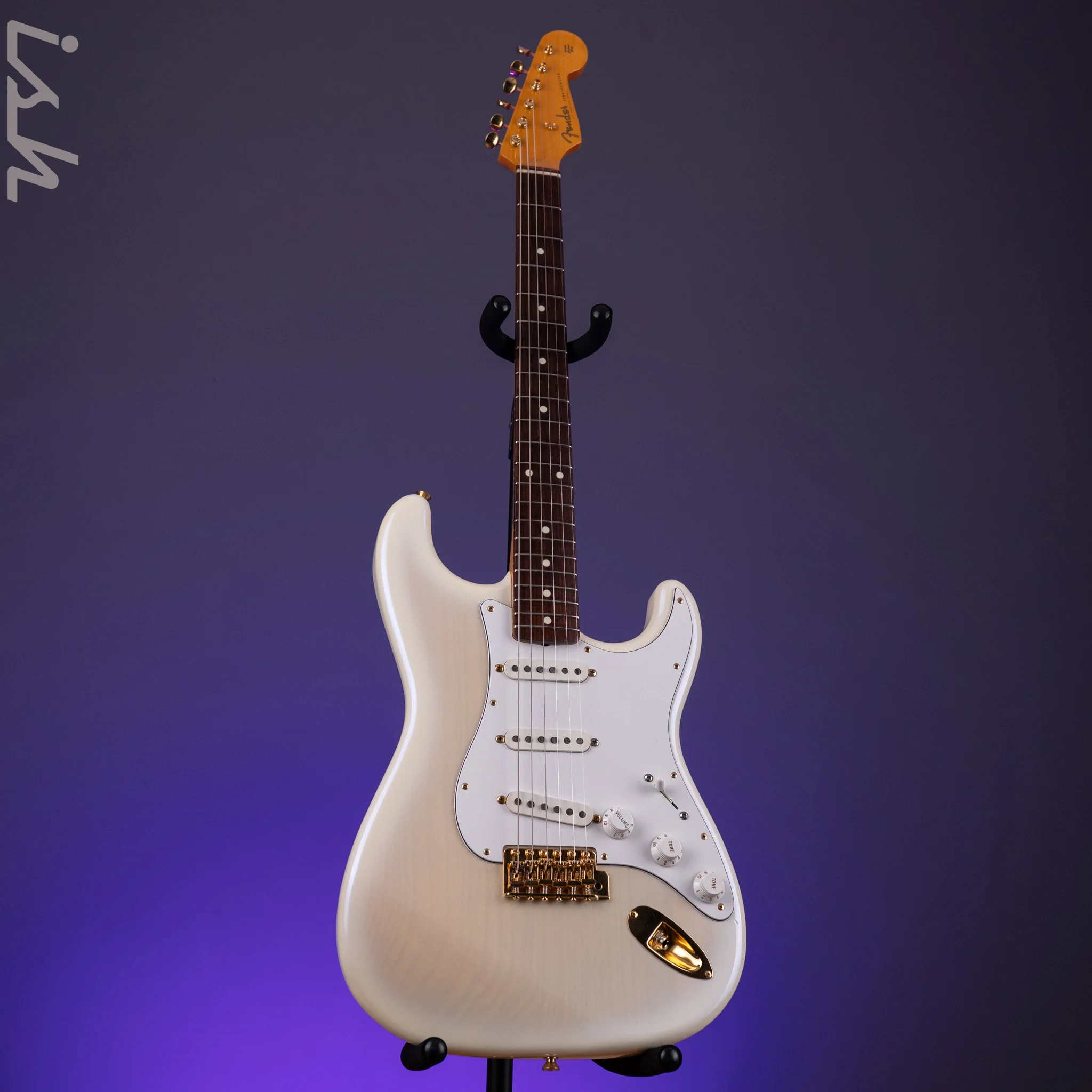 2004 Fender '57 Reissue Stratocaster ST80-SPL White Burst - Image 2