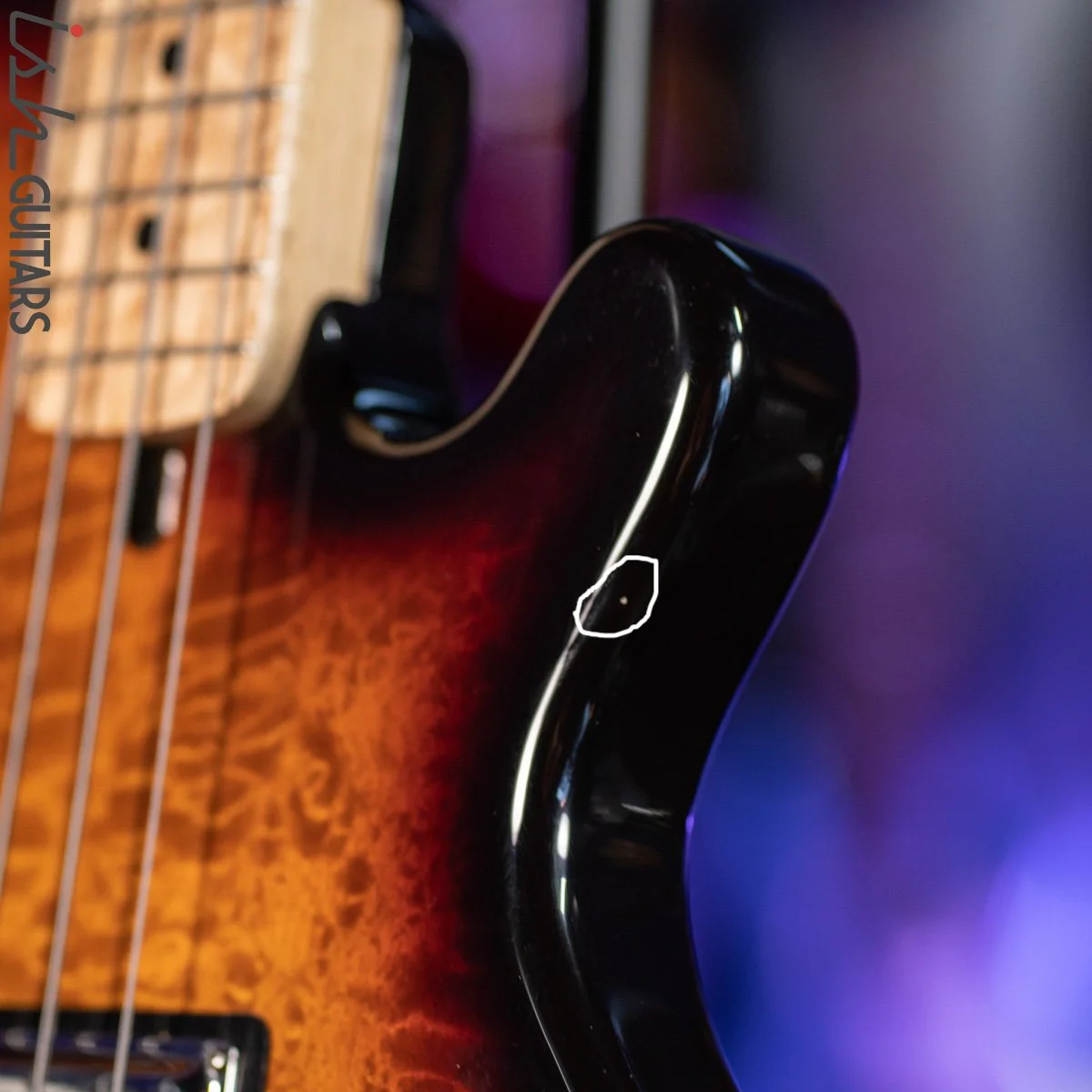2004 Lakland 44-76 Sunburst Darkstar Pickup Darkglass Preamp - Image 13