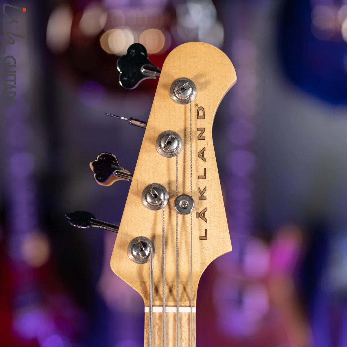 2004 Lakland 44-76 Sunburst Darkstar Pickup Darkglass Preamp - Image 6