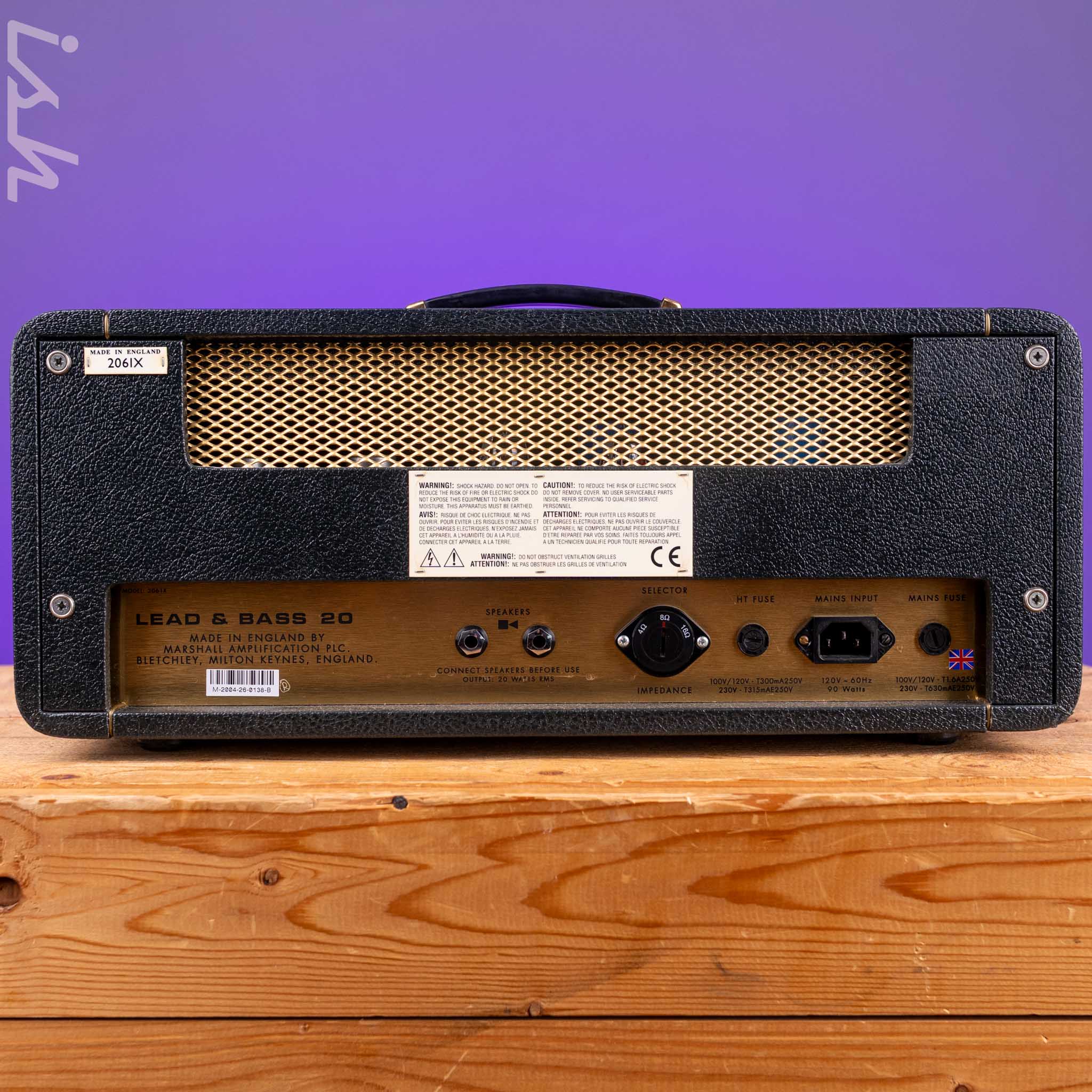 2004 Marshall JMP Lead & Bass 20 - Image 6