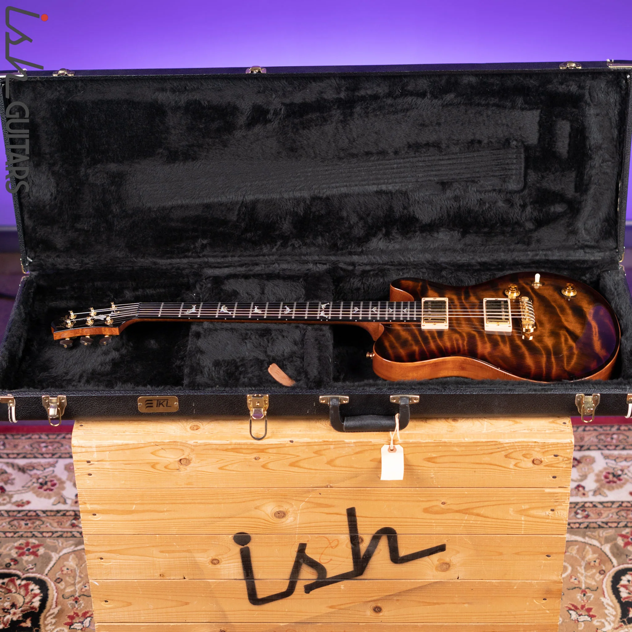 2004 Nik Huber Dolphin II Redwood Tigereye Burst - Image 16