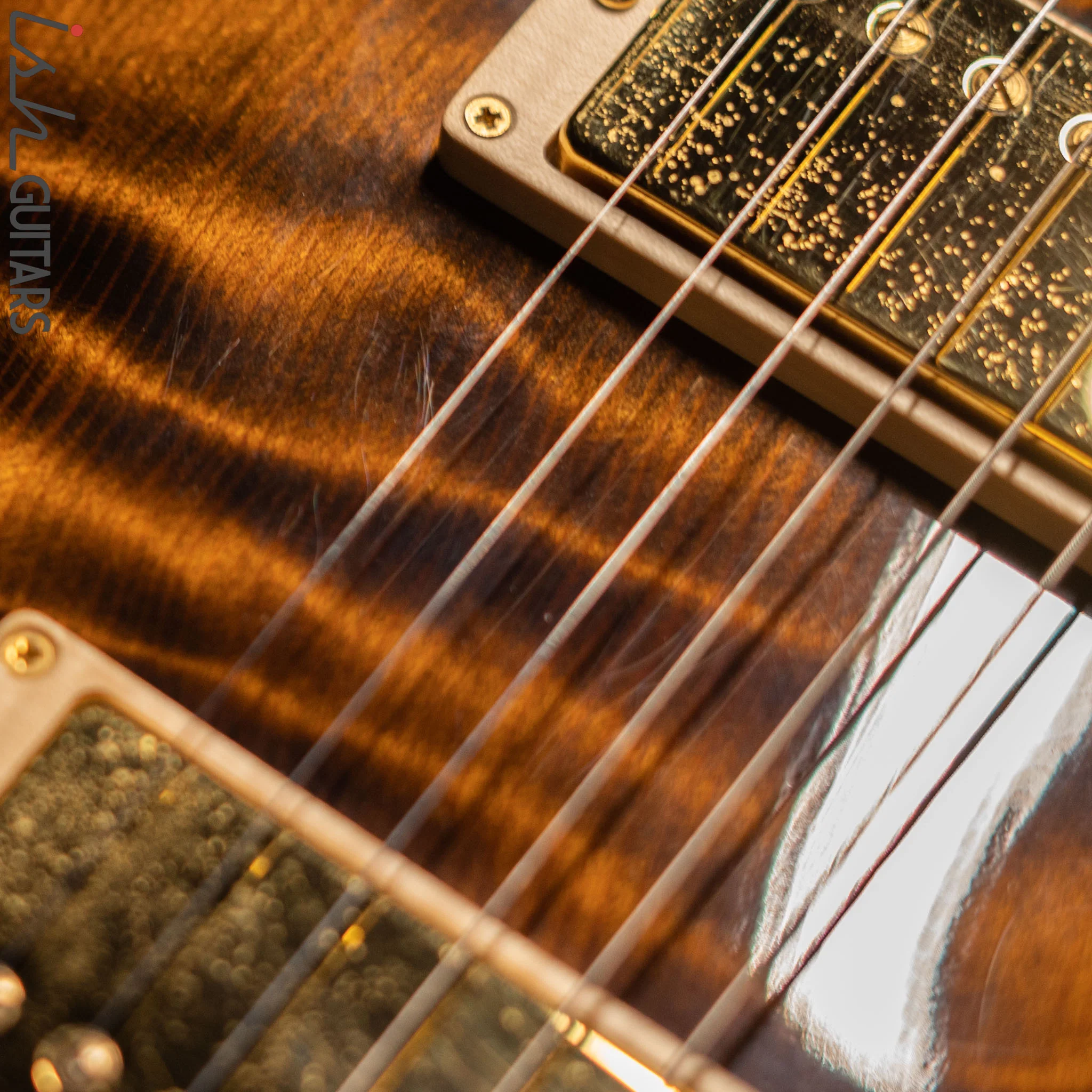 2004 Nik Huber Dolphin II Redwood Tigereye Burst - Image 5