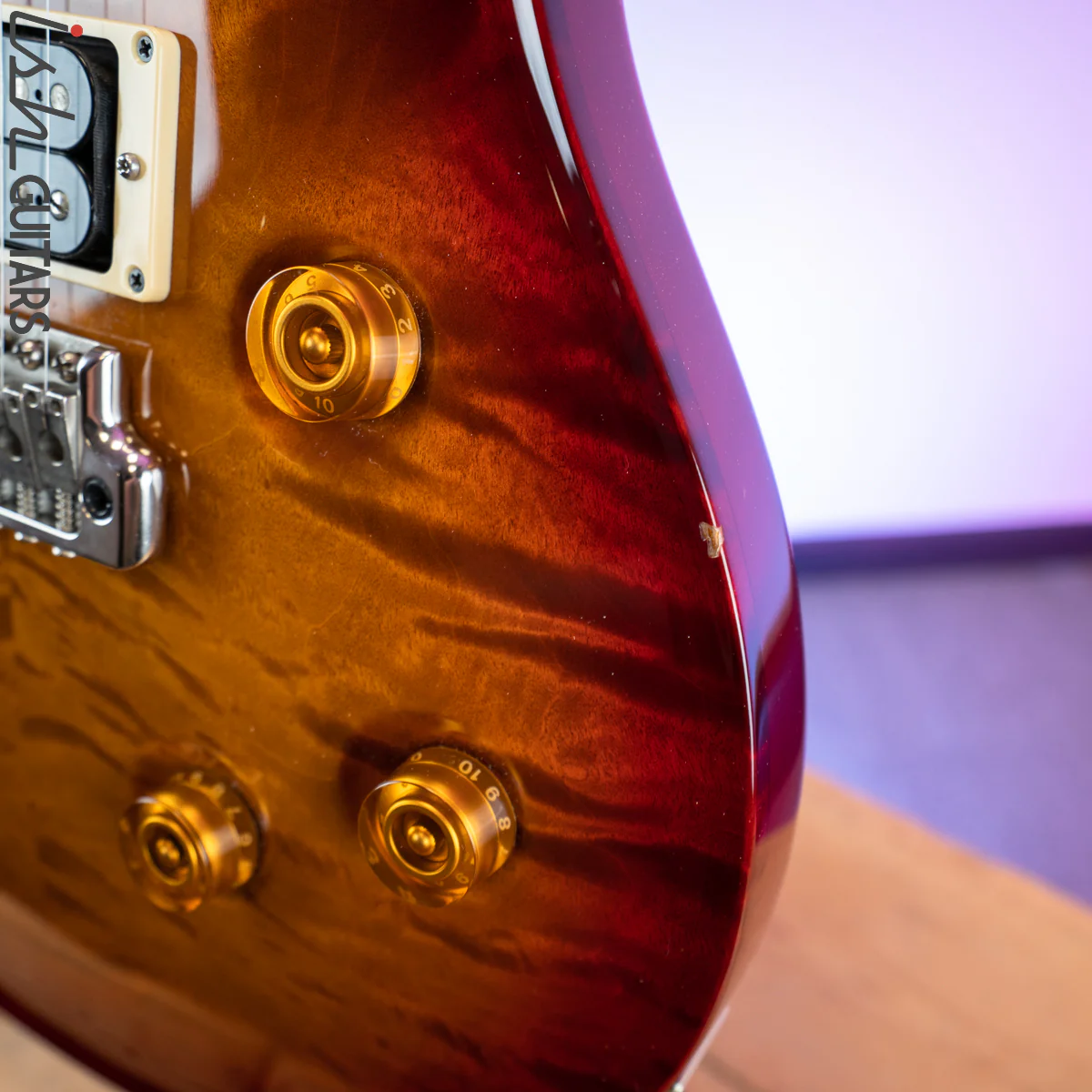 2004 Paul Reed Smith PRS Custom 24 10 Top Cherry Burst - Image 12