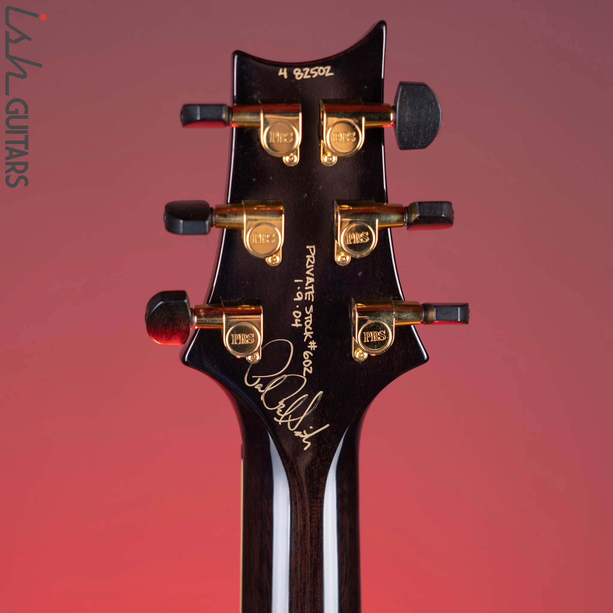 2004 PRS Private Stock Hollowbody II Purple Mist Smoked Burst - Image 11