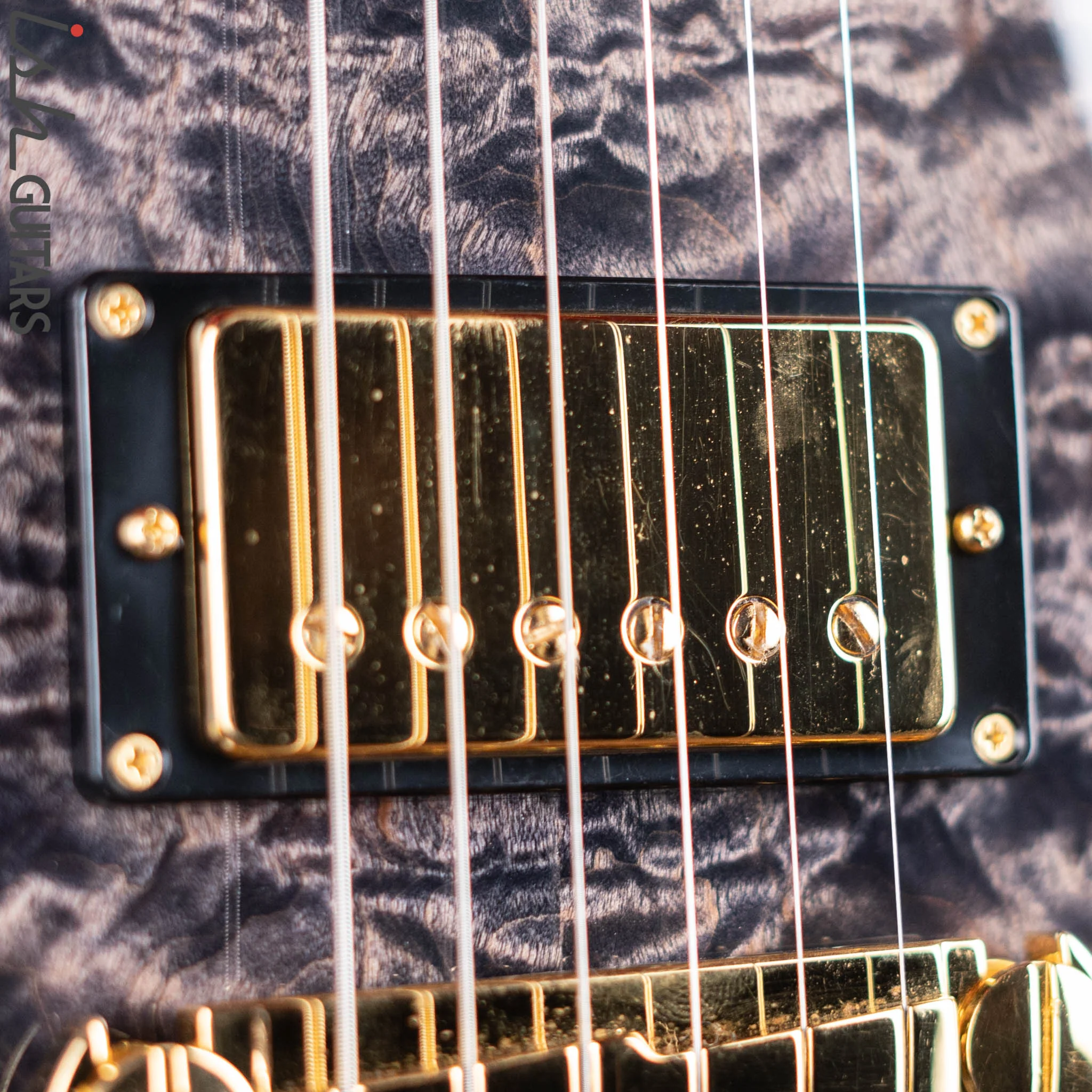 2004 PRS Private Stock Hollowbody II Purple Mist Smoked Burst - Image 14