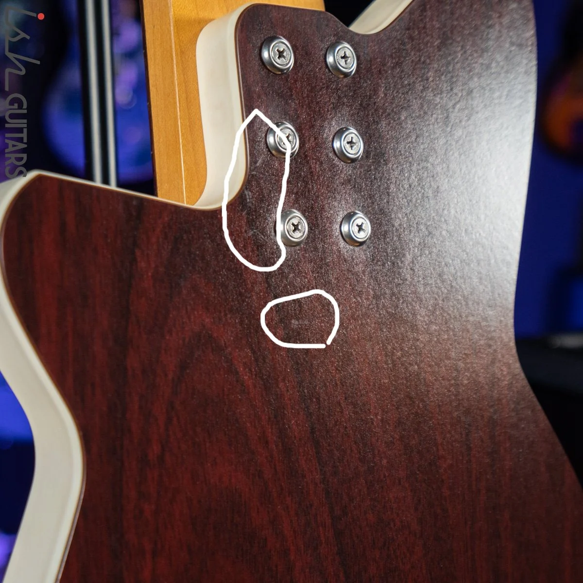 2004 Reverend Brad Houser 5-String Bass Red Mahogany - Image 13