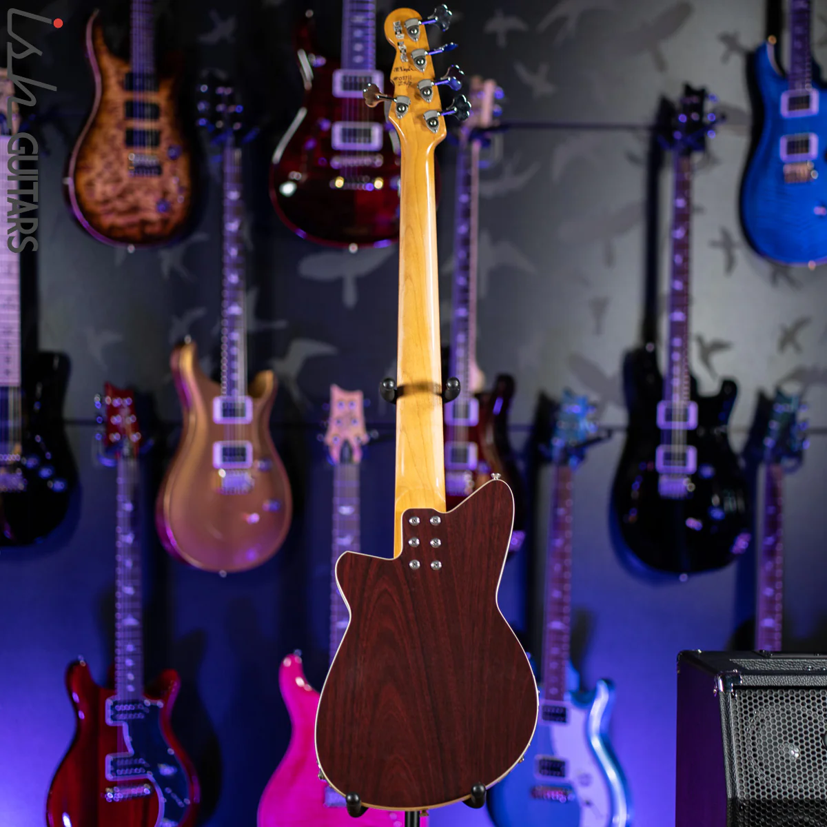 2004 Reverend Brad Houser 5-String Bass Red Mahogany - Image 7