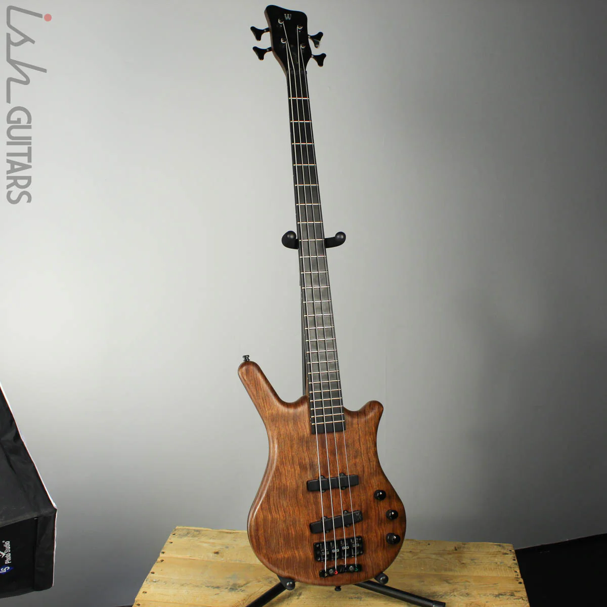 2001 Warwick Thumb Limited Edition Guitar Center 37th Anniv Natural Oil w/ Mono Gigbag - Image 2