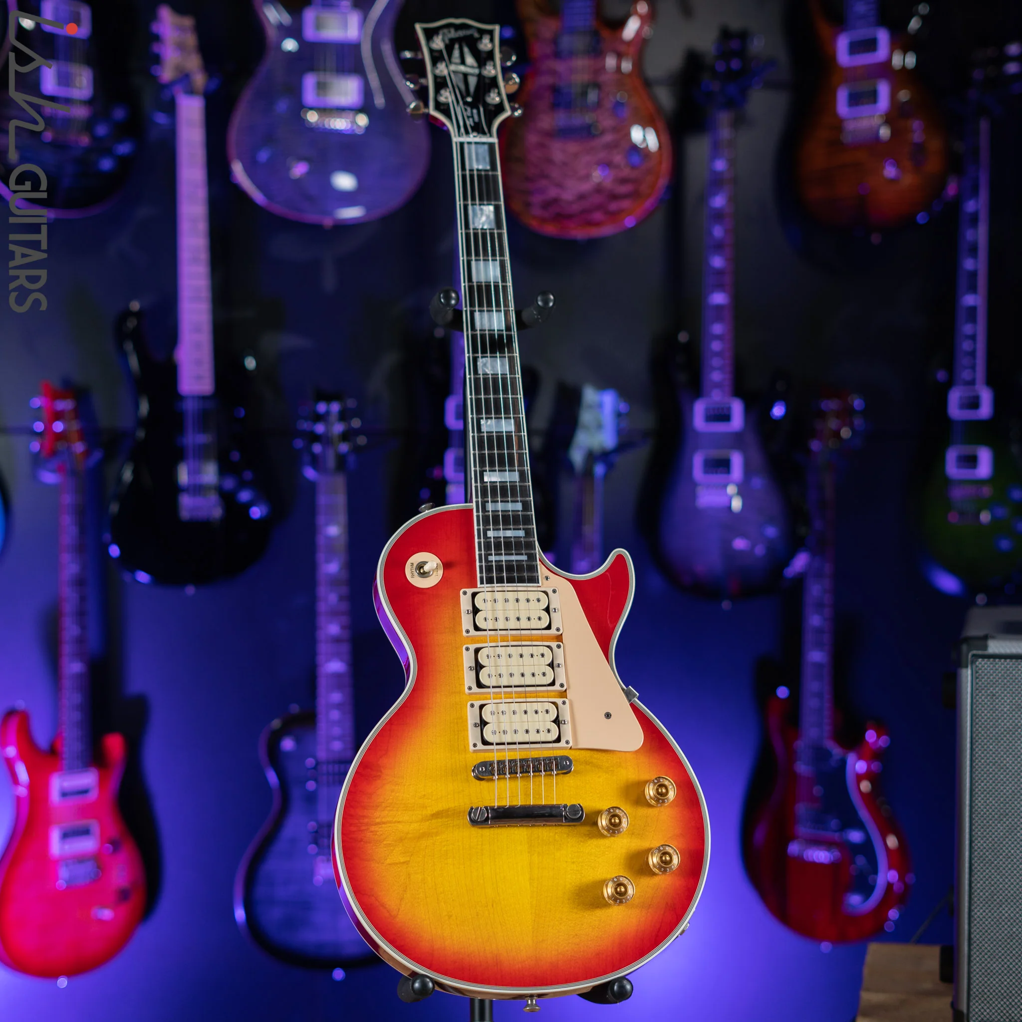2005 Gibson Custom Shop Les Paul Cherry Sunburst - Ace Frehley Inspired - Image 2