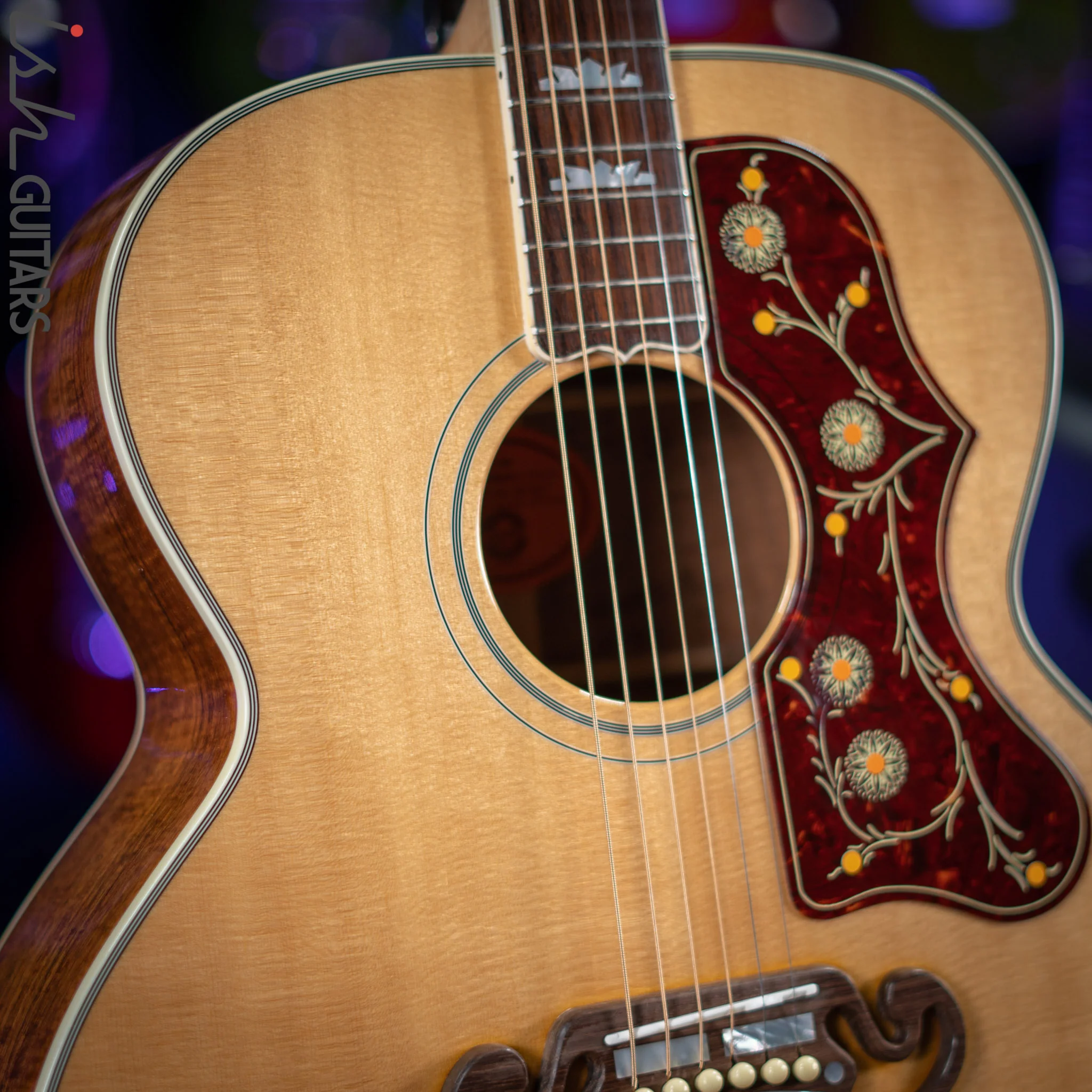 2005 Gibson Custom Shop SJ-200 Acoustic Guitar Koa - Image 4