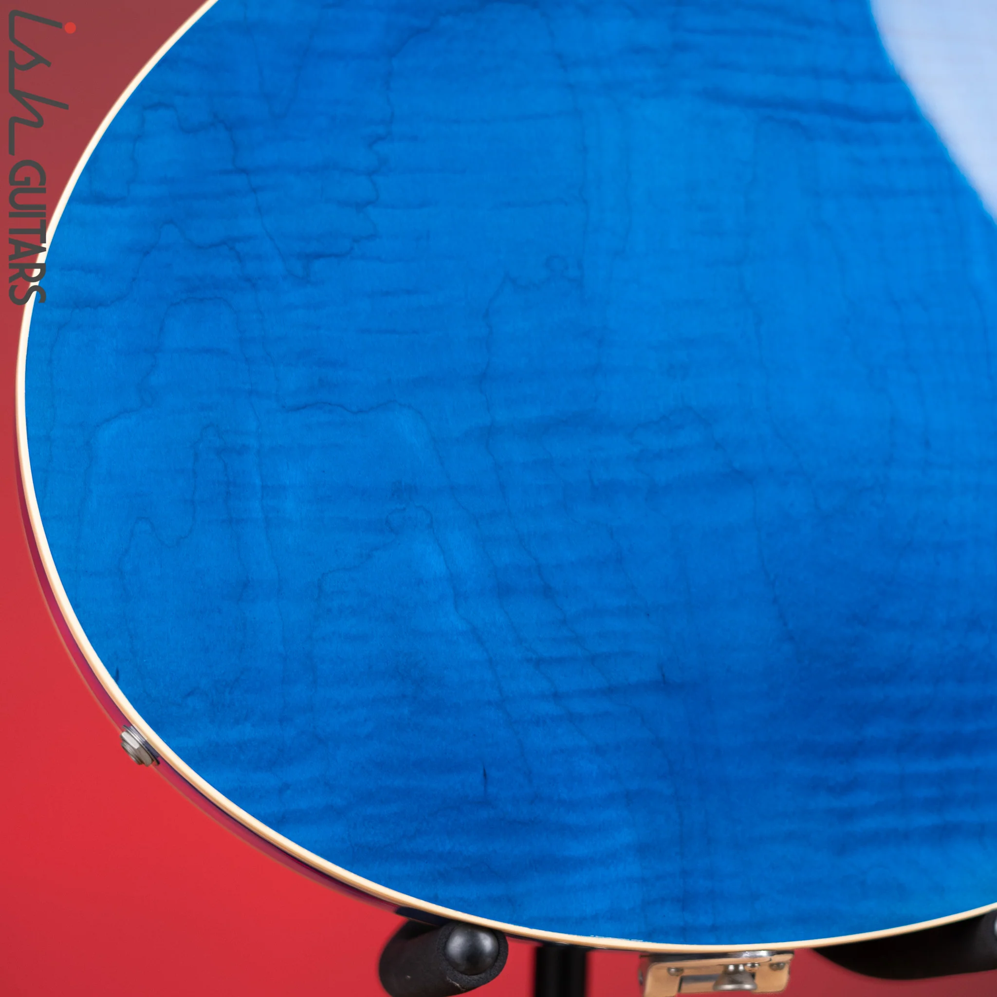 2005 Heritage H-550 David Paul Signature Translucent Blue - Image 11