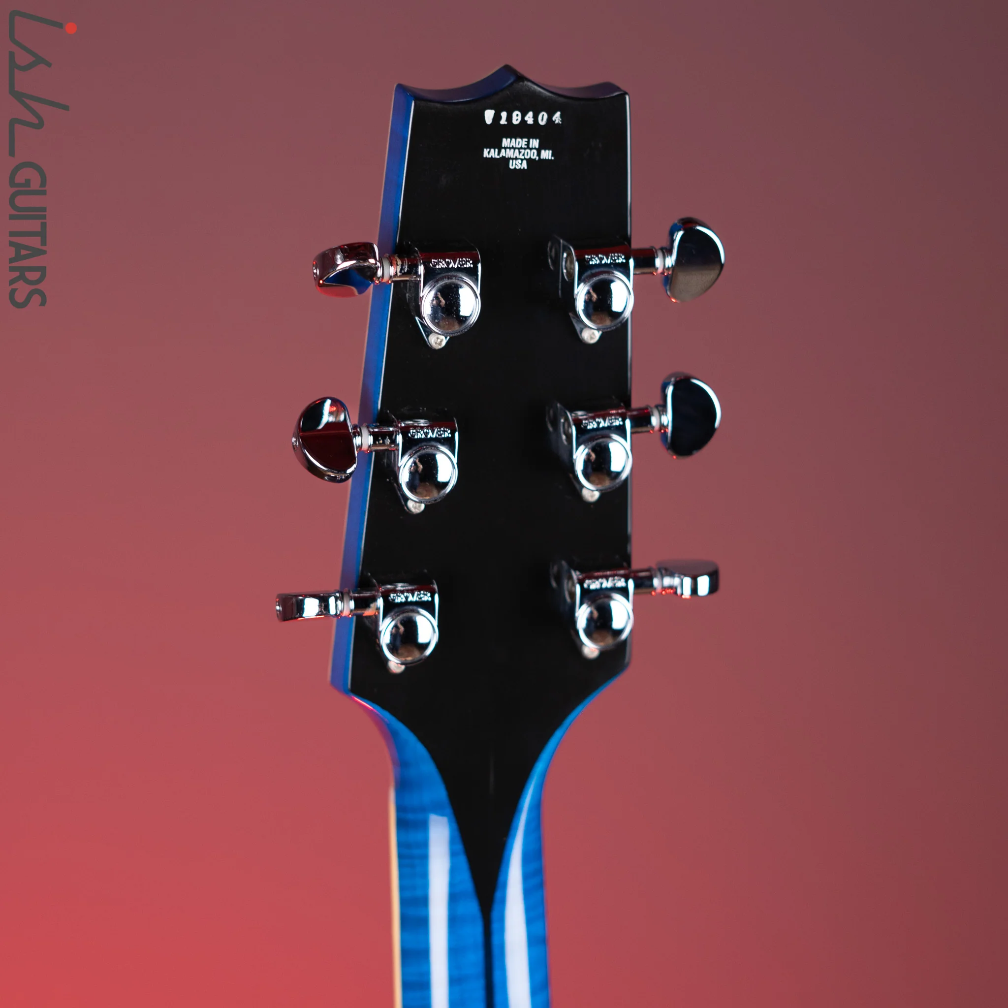 2005 Heritage H-550 David Paul Signature Translucent Blue - Image 12