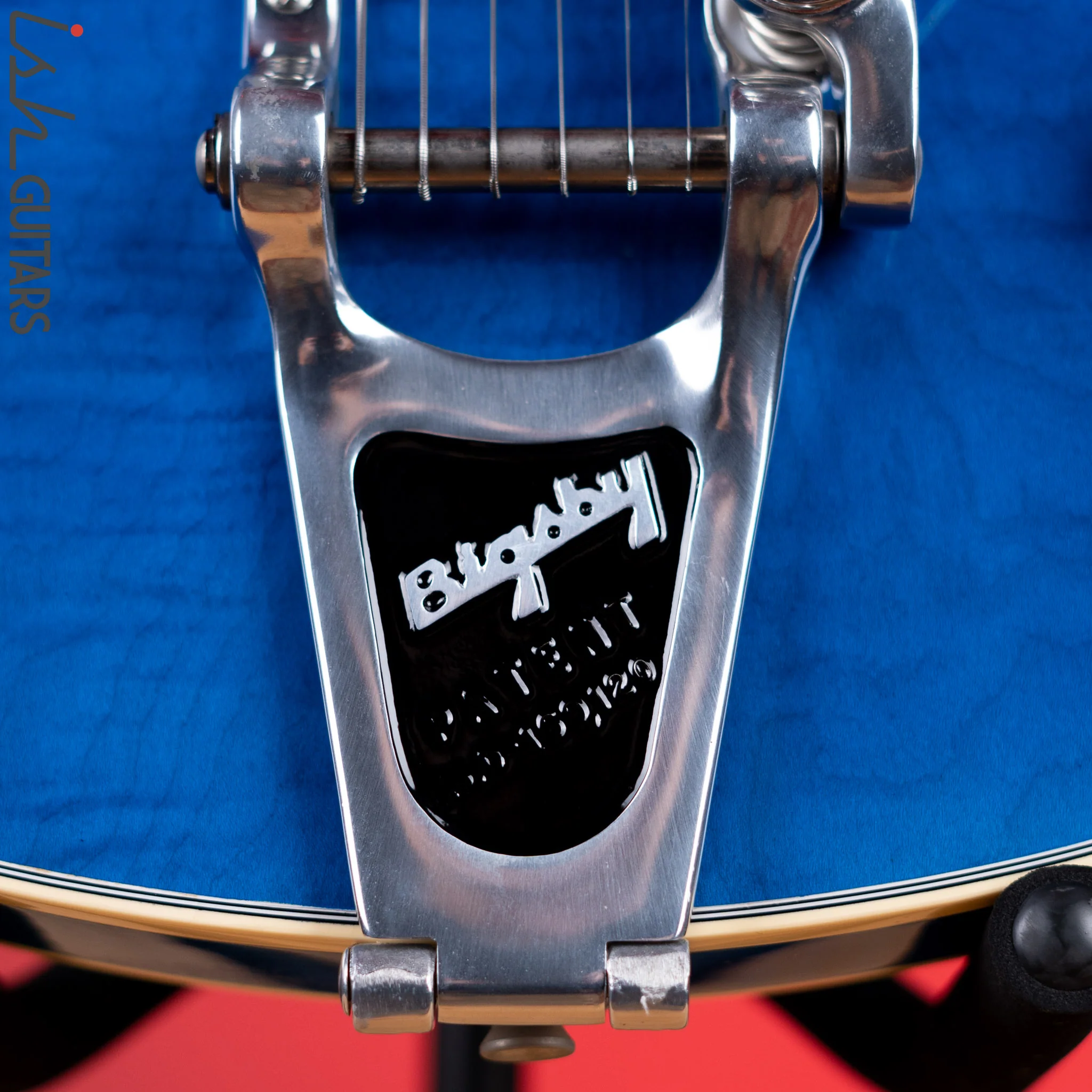 2005 Heritage H-550 David Paul Signature Translucent Blue - Image 5