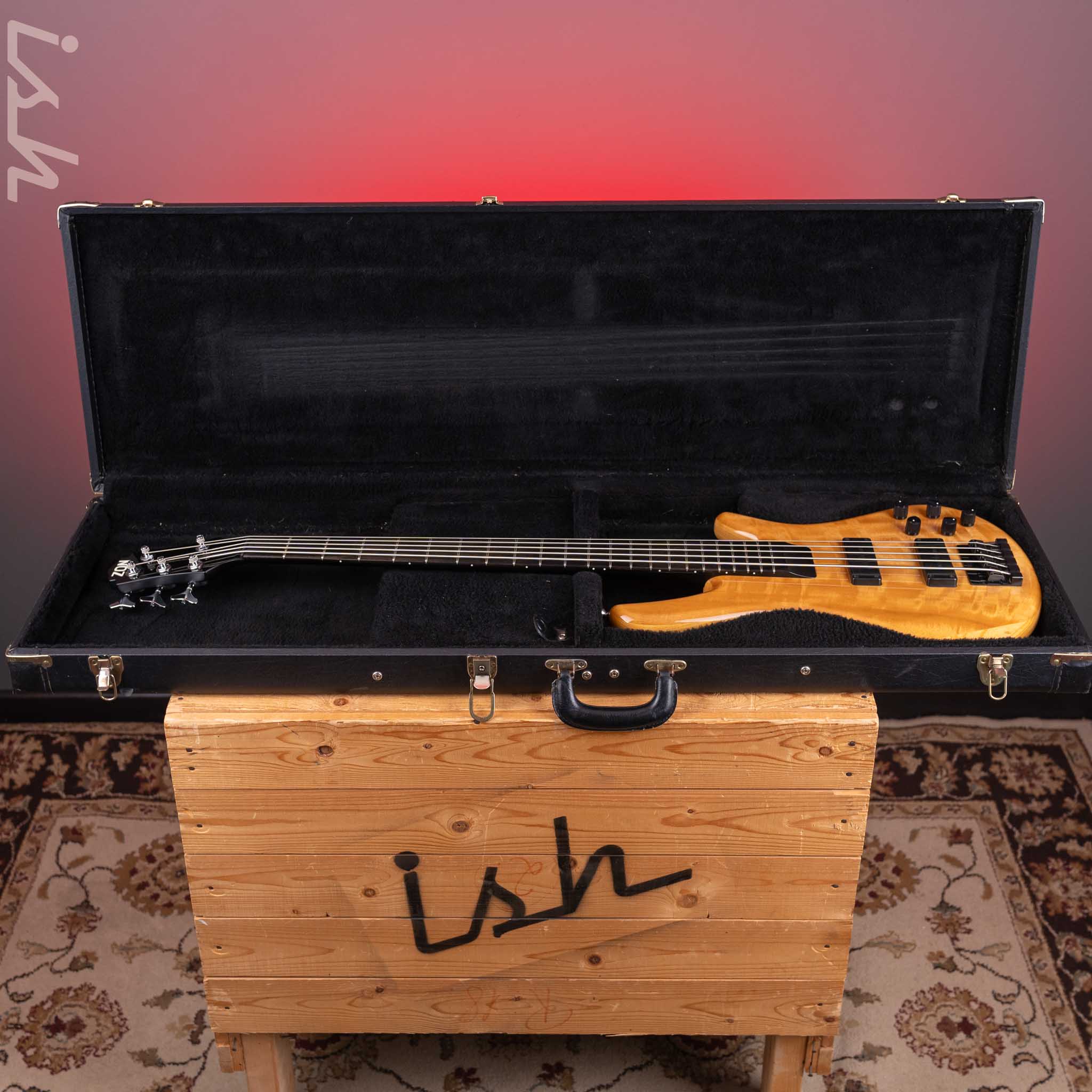 2005 Zon Sonus Custom 5-string Bass Myrtlewood - Image 15