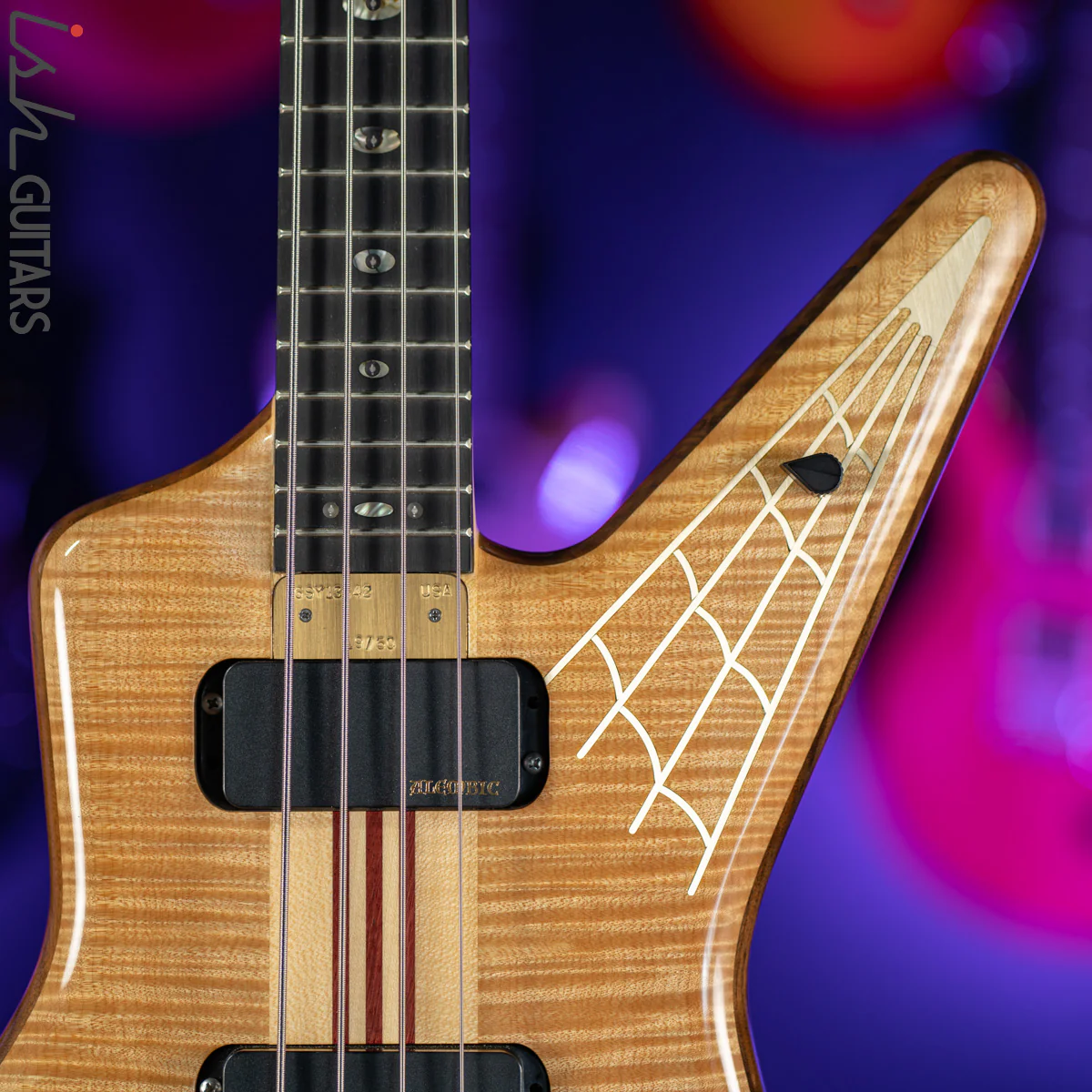 2006 Alembic Spyder SYLB4 John Entwistle Signature Bass #19 of 50 - Image 3