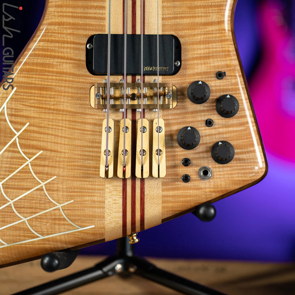 2006 Alembic Spyder SYLB4 John Entwistle Signature Bass #19 of 50 - Image 4