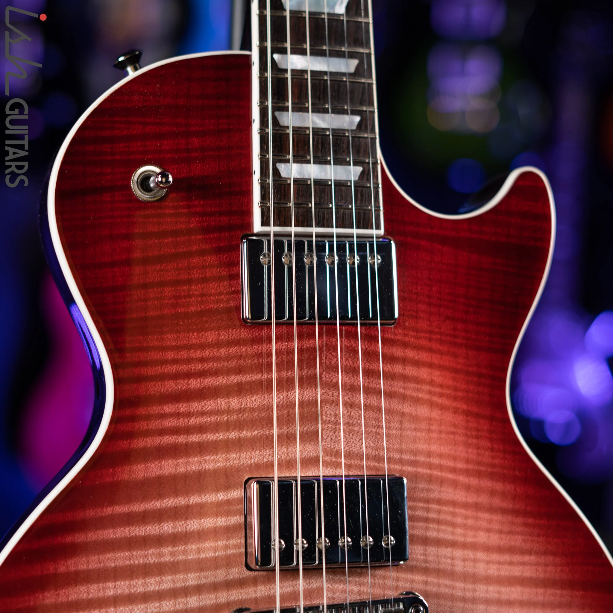 2018 Gibson Les Paul HP Hot Pink Fade - Image 3
