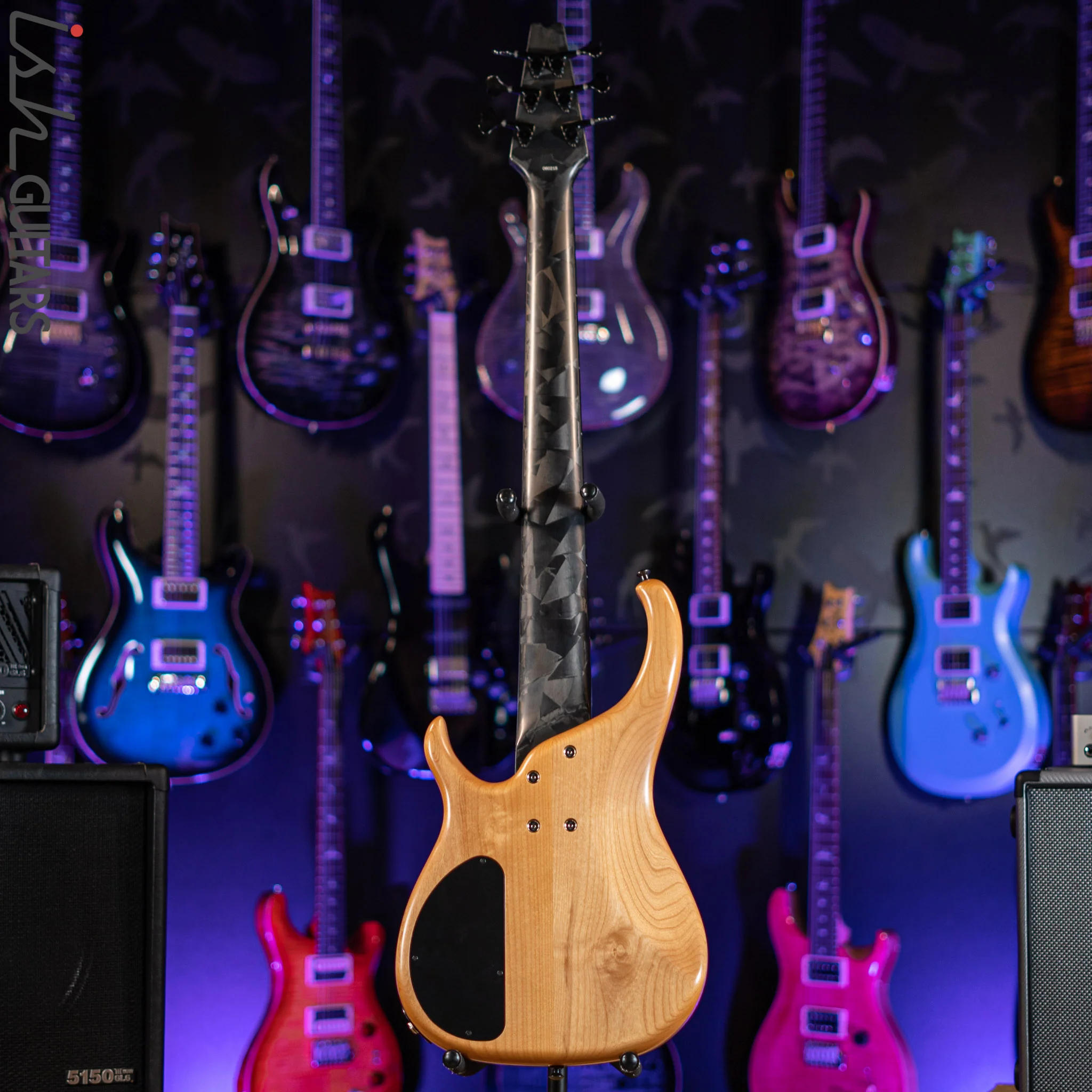 2006 Modulus Q6 Quantum 6-String Bass Natural Spalt Maple - Image 6