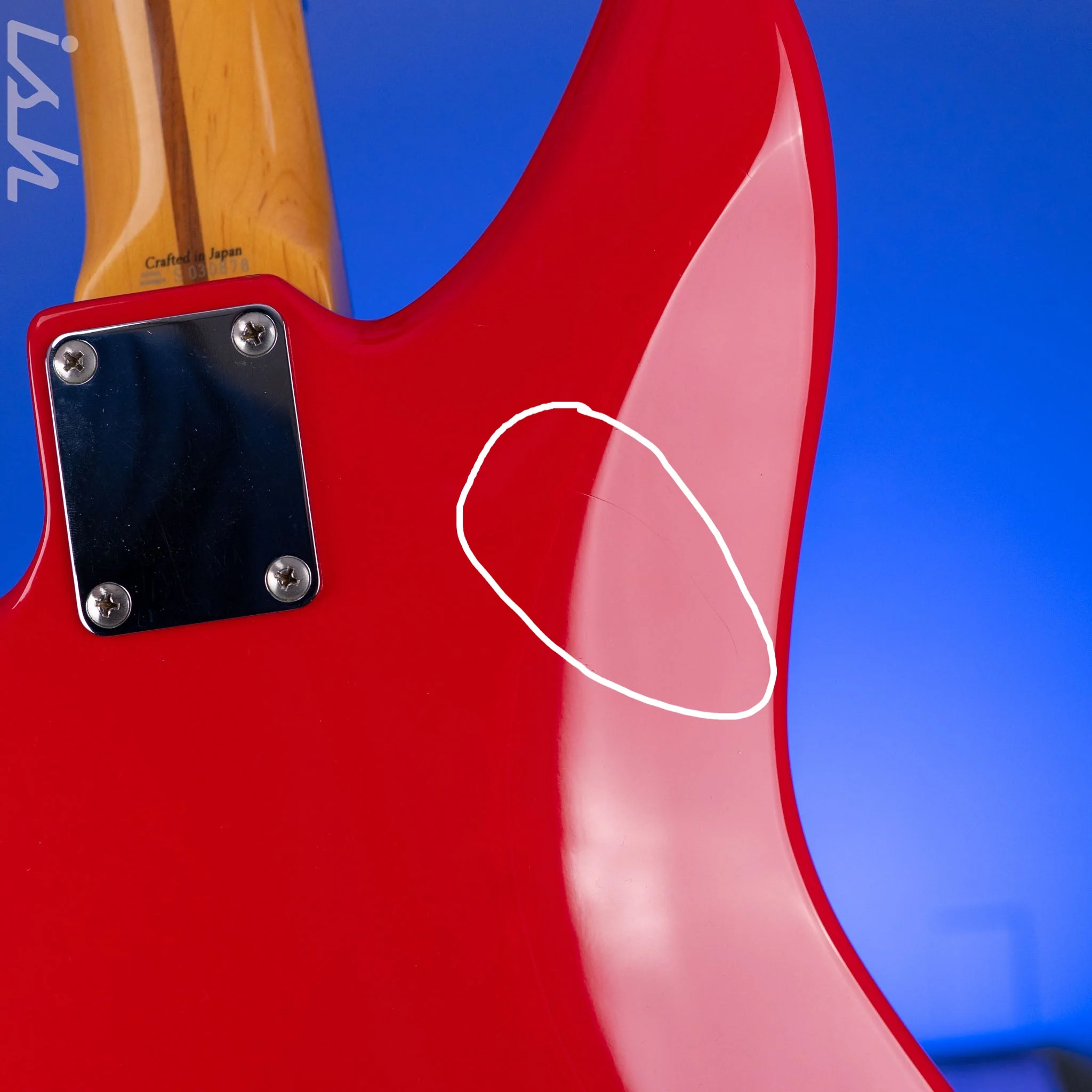 2007 Fender Jaguar Bass MIJ CIJ Japan Candy Apple Red - Image 15
