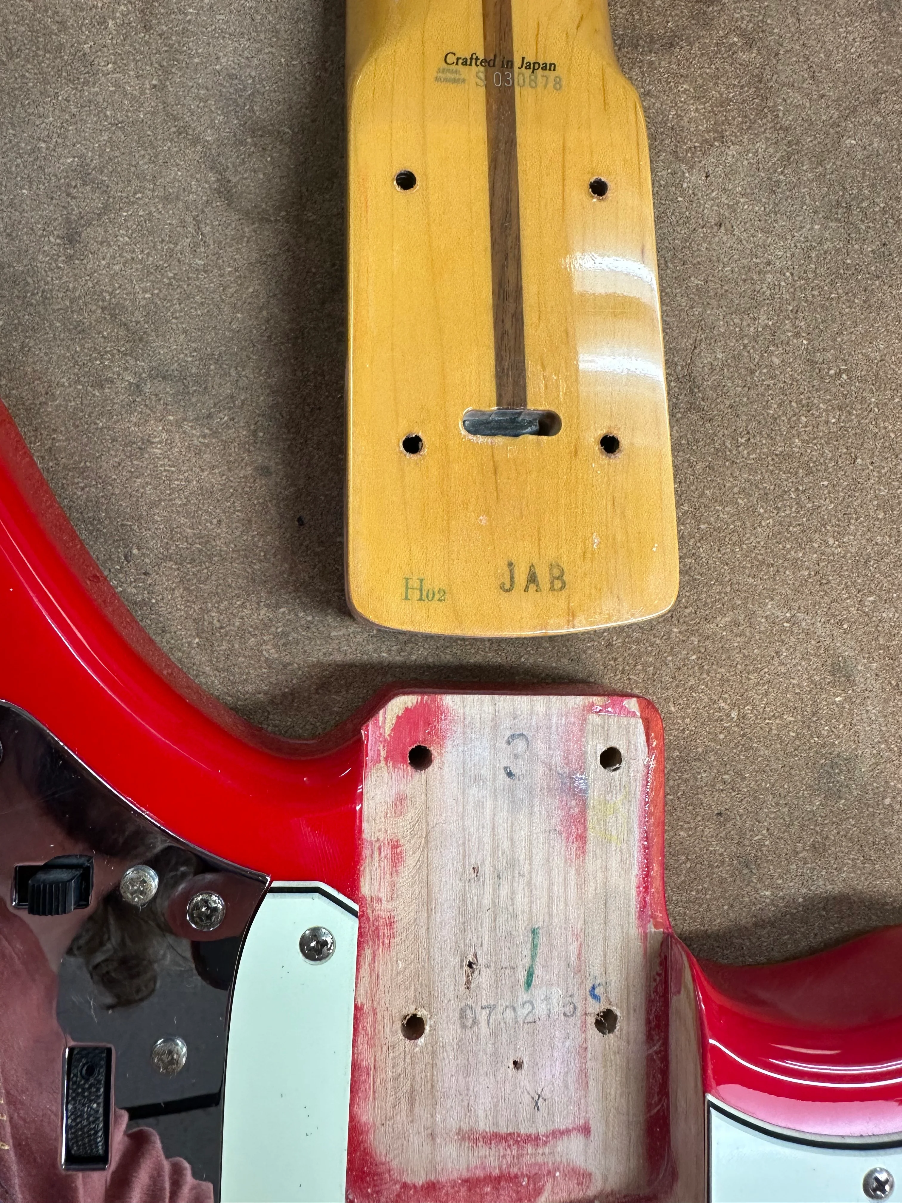 2007 Fender Jaguar Bass MIJ CIJ Japan Candy Apple Red - Image 23