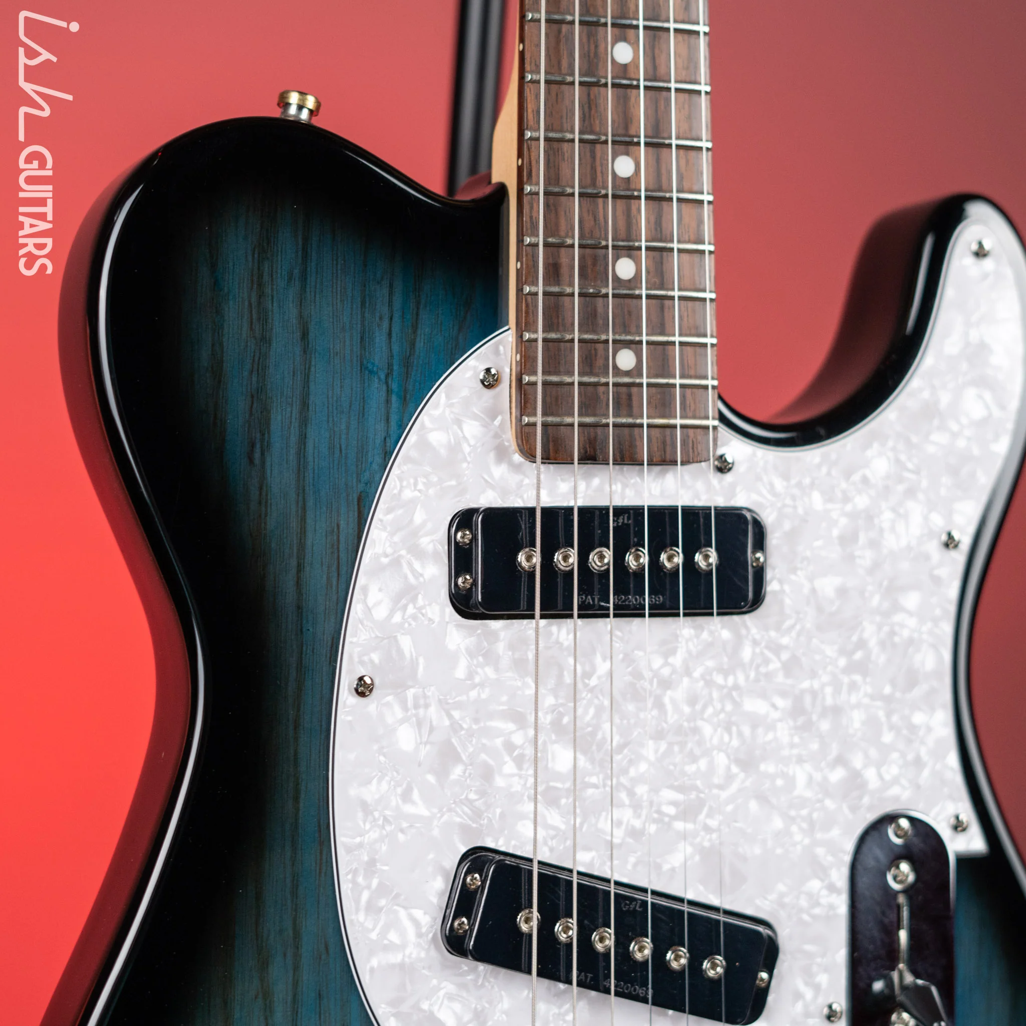 2007 G&L ASAT Special Tribute Blue Burst - Image 3