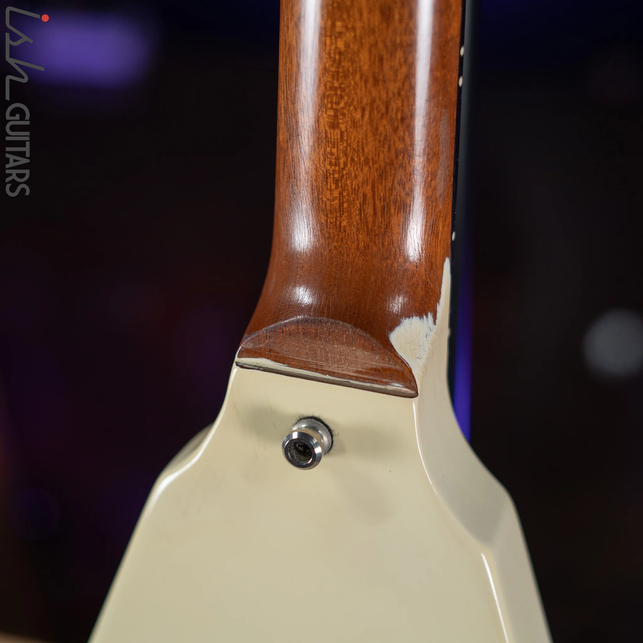 2007 Gibson Flying V Classic White 'Aged' - Image 10