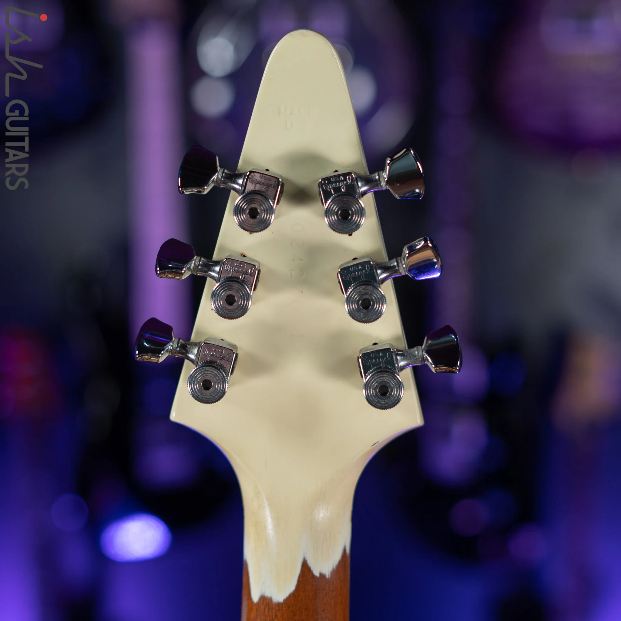 2007 Gibson Flying V Classic White 'Aged' - Image 13