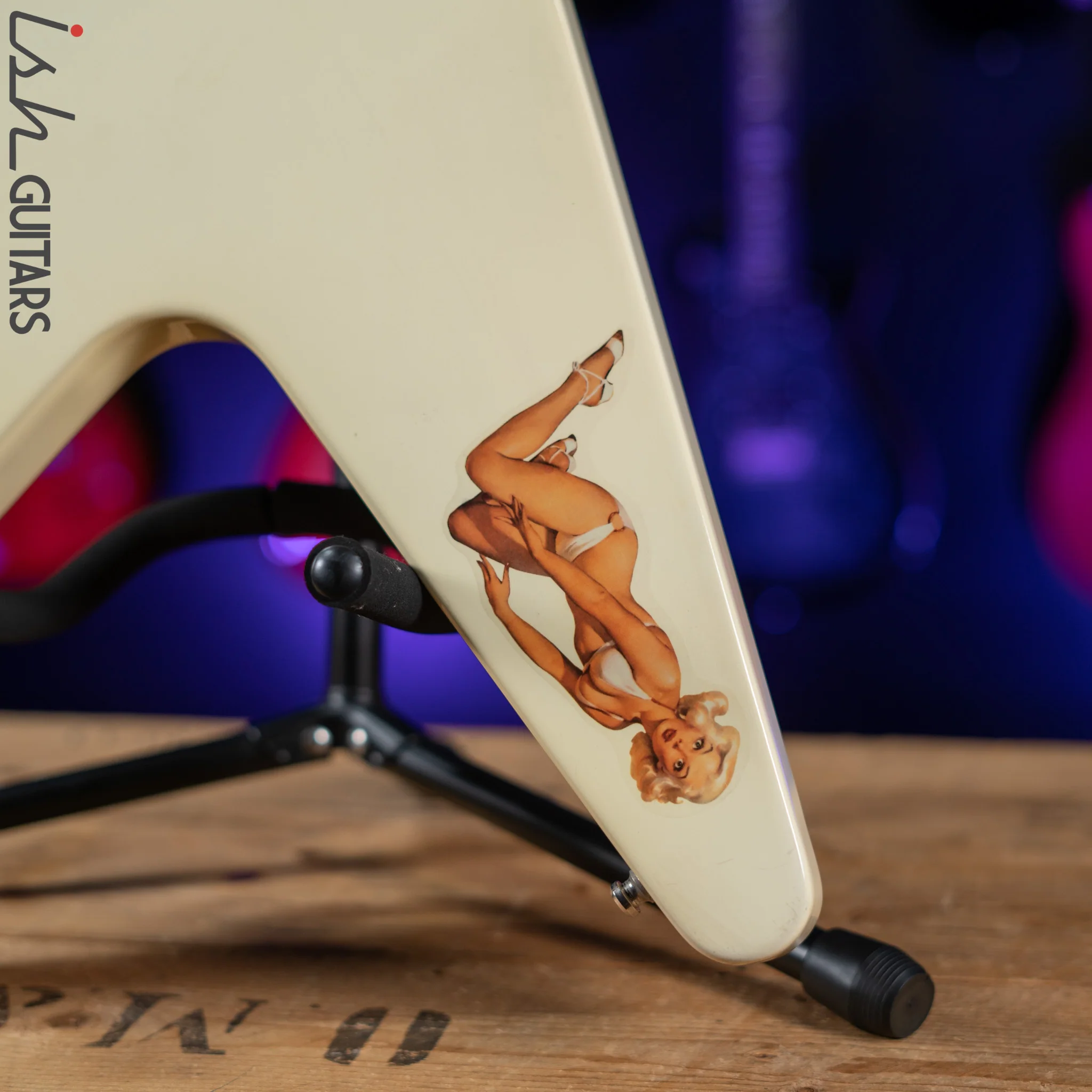 2007 Gibson Flying V Classic White 'Aged' - Image 8
