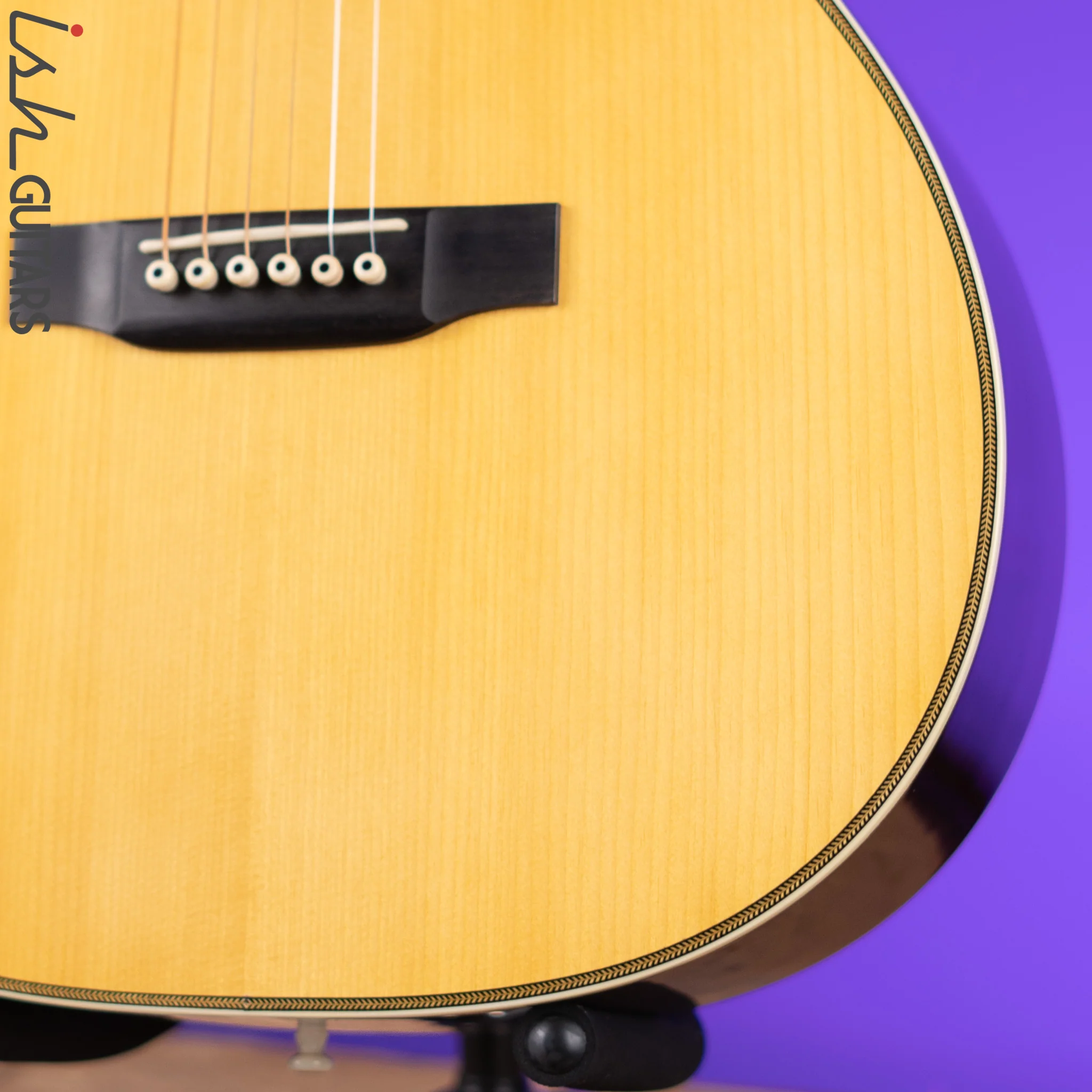 2007 Martin OMC-28M Custom Laurence Juber Natural - Image 4