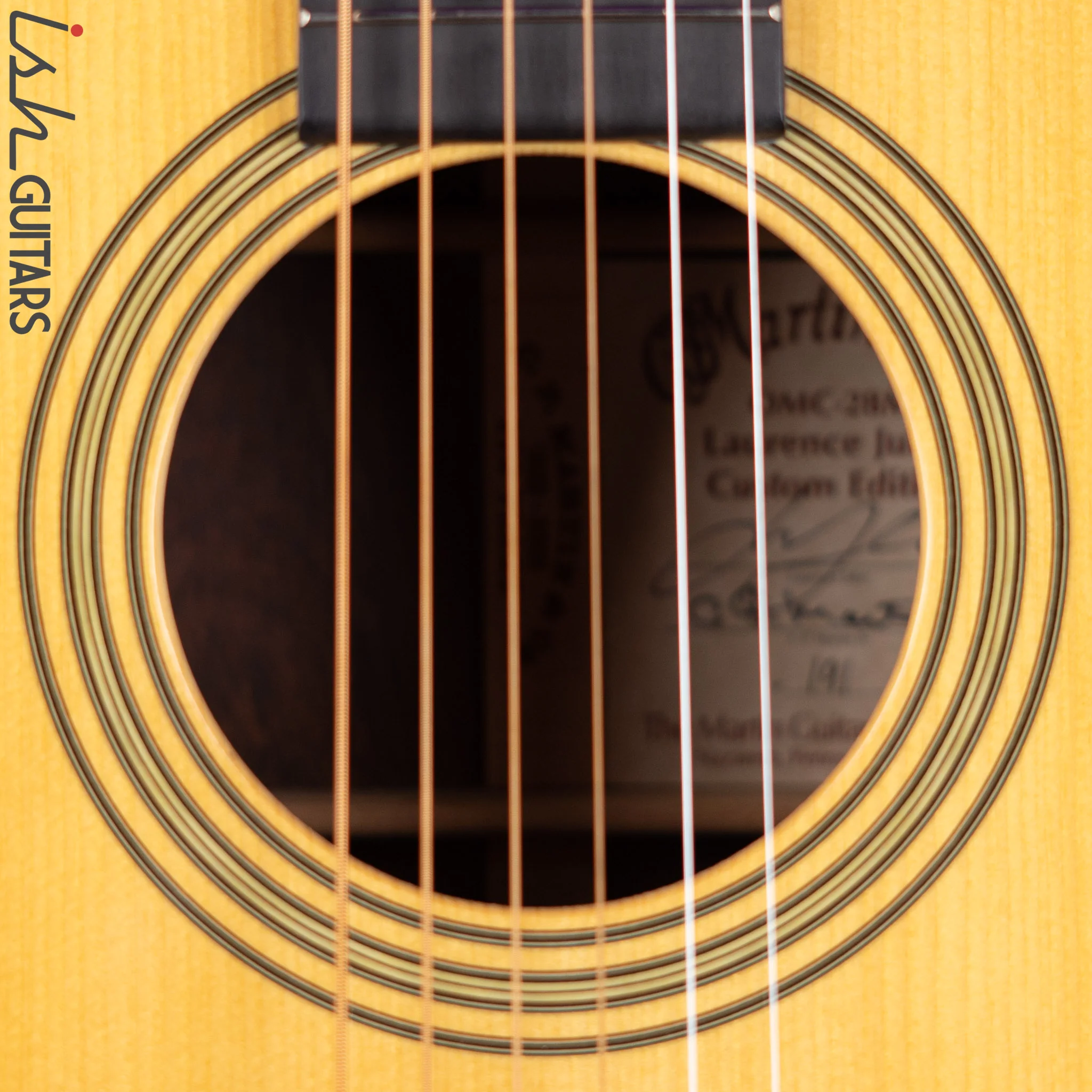 2007 Martin OMC-28M Custom Laurence Juber Natural - Image 5