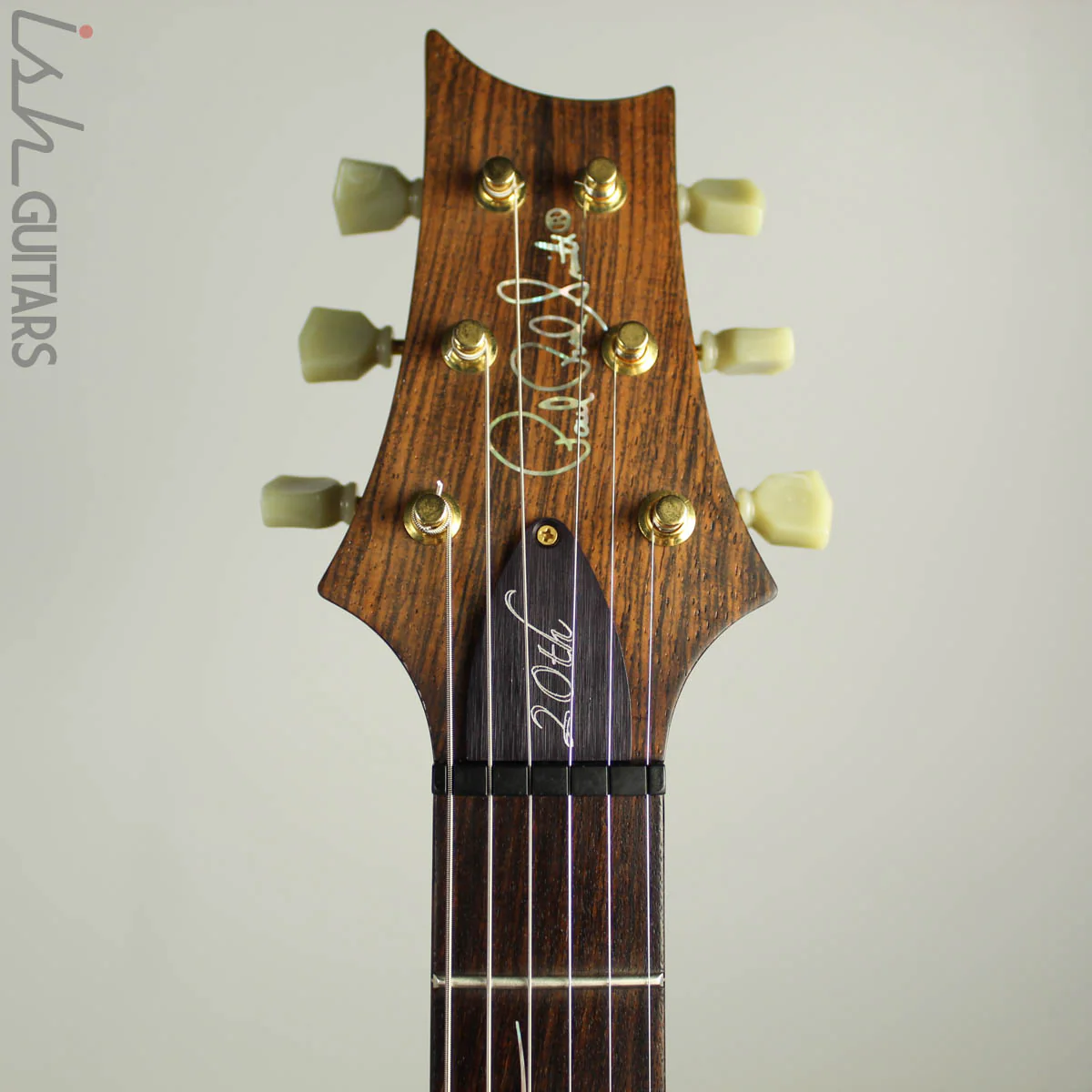 2007 Paul Reed Smith PRS 20th Anniversary Artist SC Flamed Amber Top Brazilian Board - Image 7