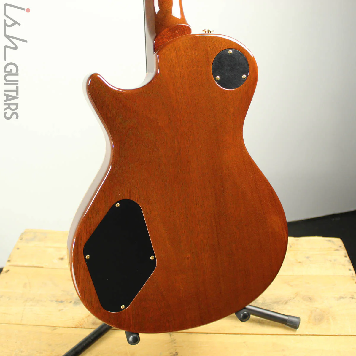 2007 Paul Reed Smith PRS 20th Anniversary Artist SC Flamed Amber Top Brazilian Board - Image 9